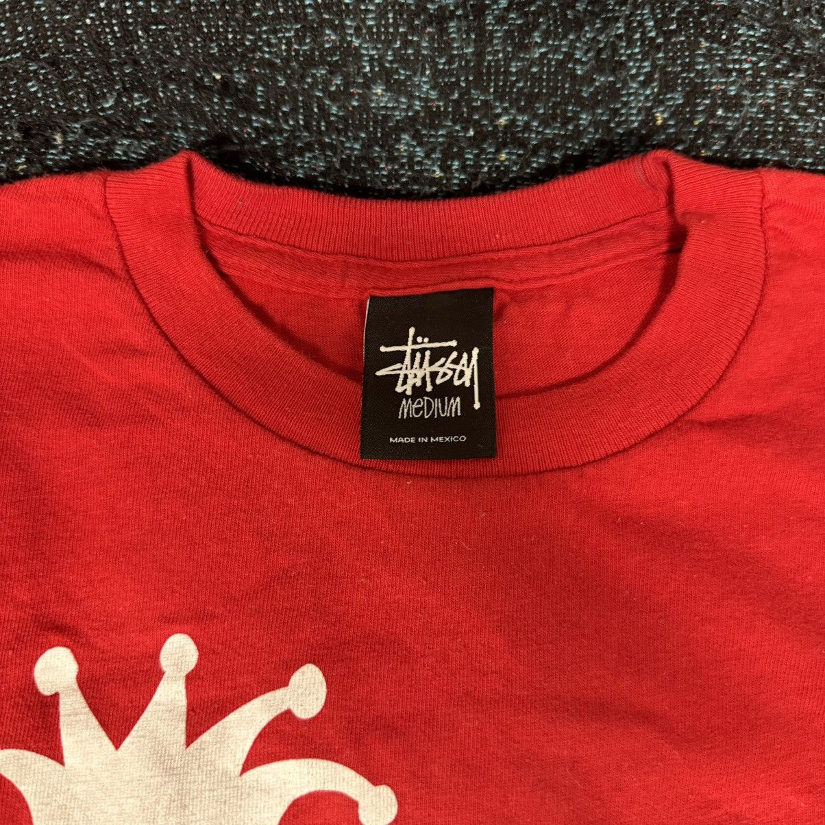 Stussy STUSSY KNOWLEDGE IS KING TEE RED Size US M / EU 48-50 / 2 - 4 Thumbnail