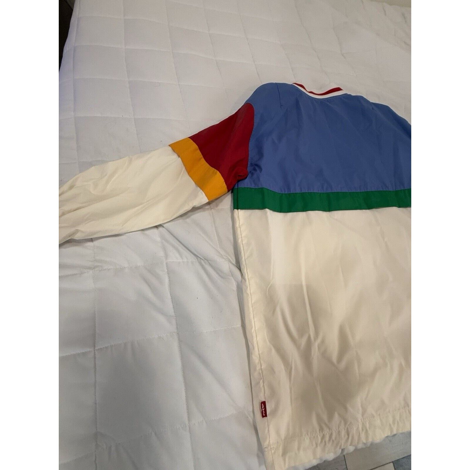 Levi's Levi's Windbreaker Nylon Track Coach Field Jacket Large Size US L / EU 52-54 / 3 - 4 Thumbnail