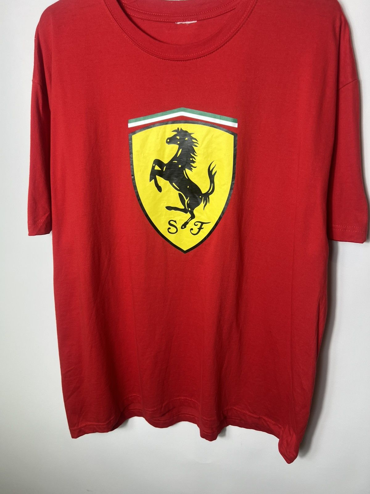 Ferrari Vintage streetwear racing Ferrari Big Logo F1 T-shirt Size US XL / EU 56 / 4 - 3 Thumbnail