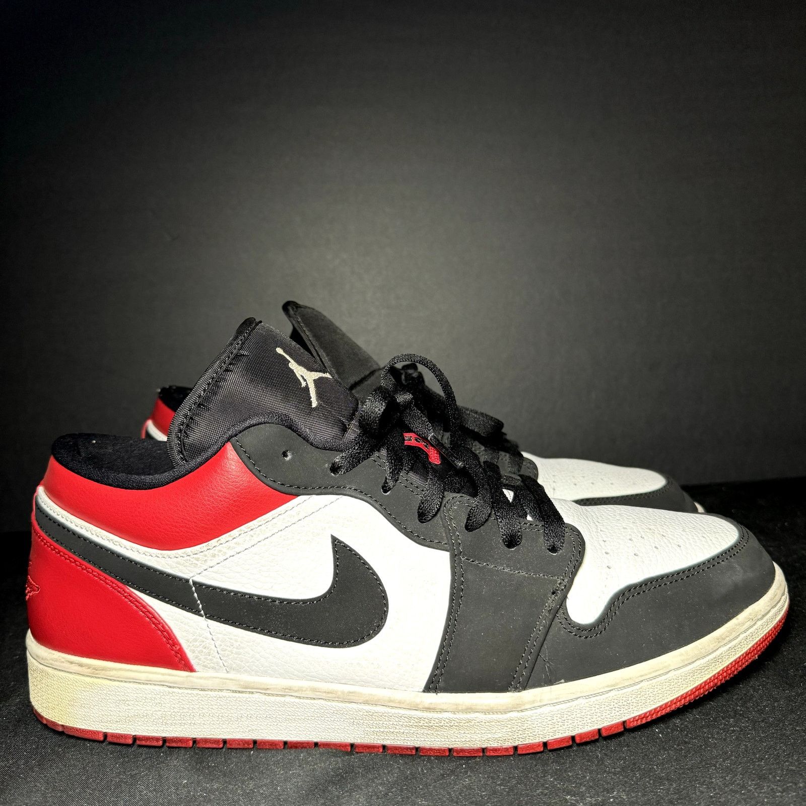 Jordan Brand × Nike Size 13 - Nike Air Jordan 1 Low Black Toe Men's Shoes Size US 13 / EU 46 - 1 Thumbnail