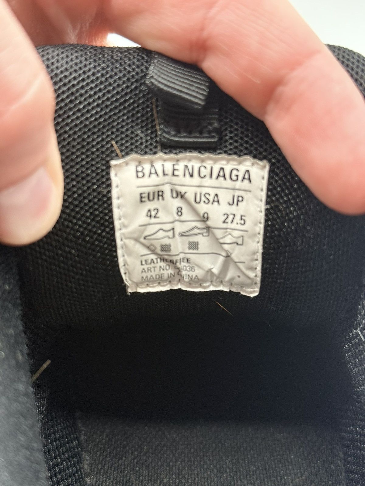 Balenciaga Size 9 - Balenciaga Track LED Sneaker Black Size US 9 / EU 42 - 6 Thumbnail