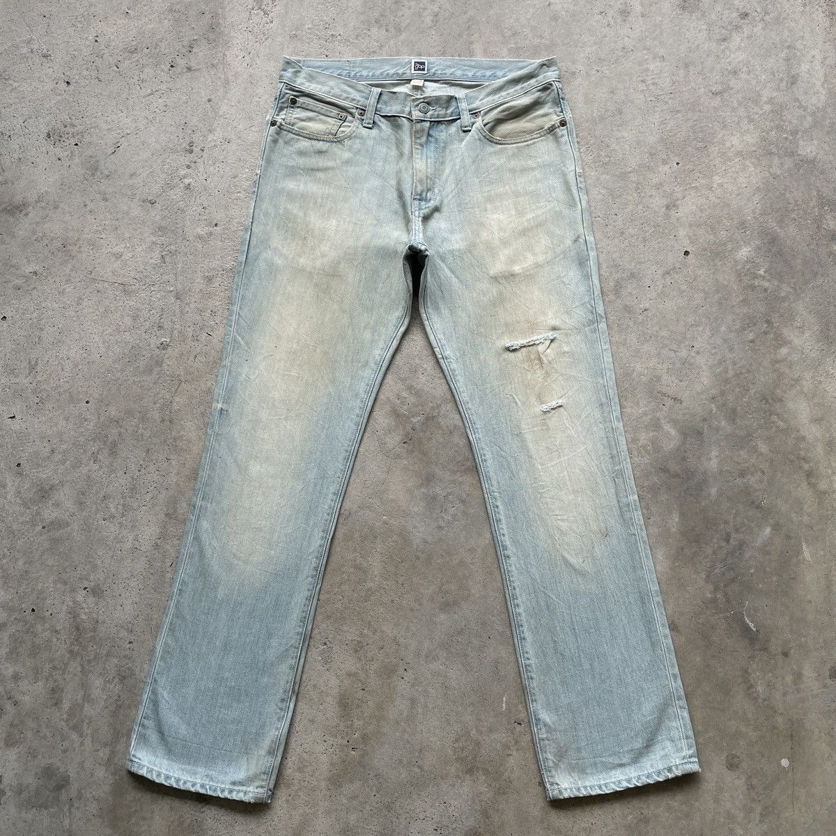 Gap Vintage The Gap Rusty Sick Jeans Faded Denim Pants W34x32 Size US 34 / EU 50 - 1 Thumbnail