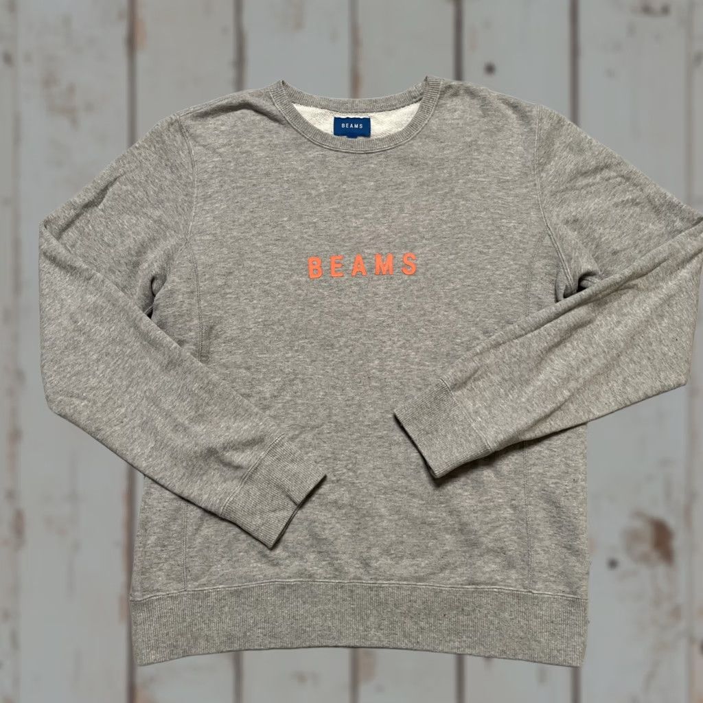 Logo 7 Beams Cotton Fleece Logo Crewneck Sweatshirt M - Unisex Adult Gray Size US M / EU 48-50 / 2 - 1 Thumbnail
