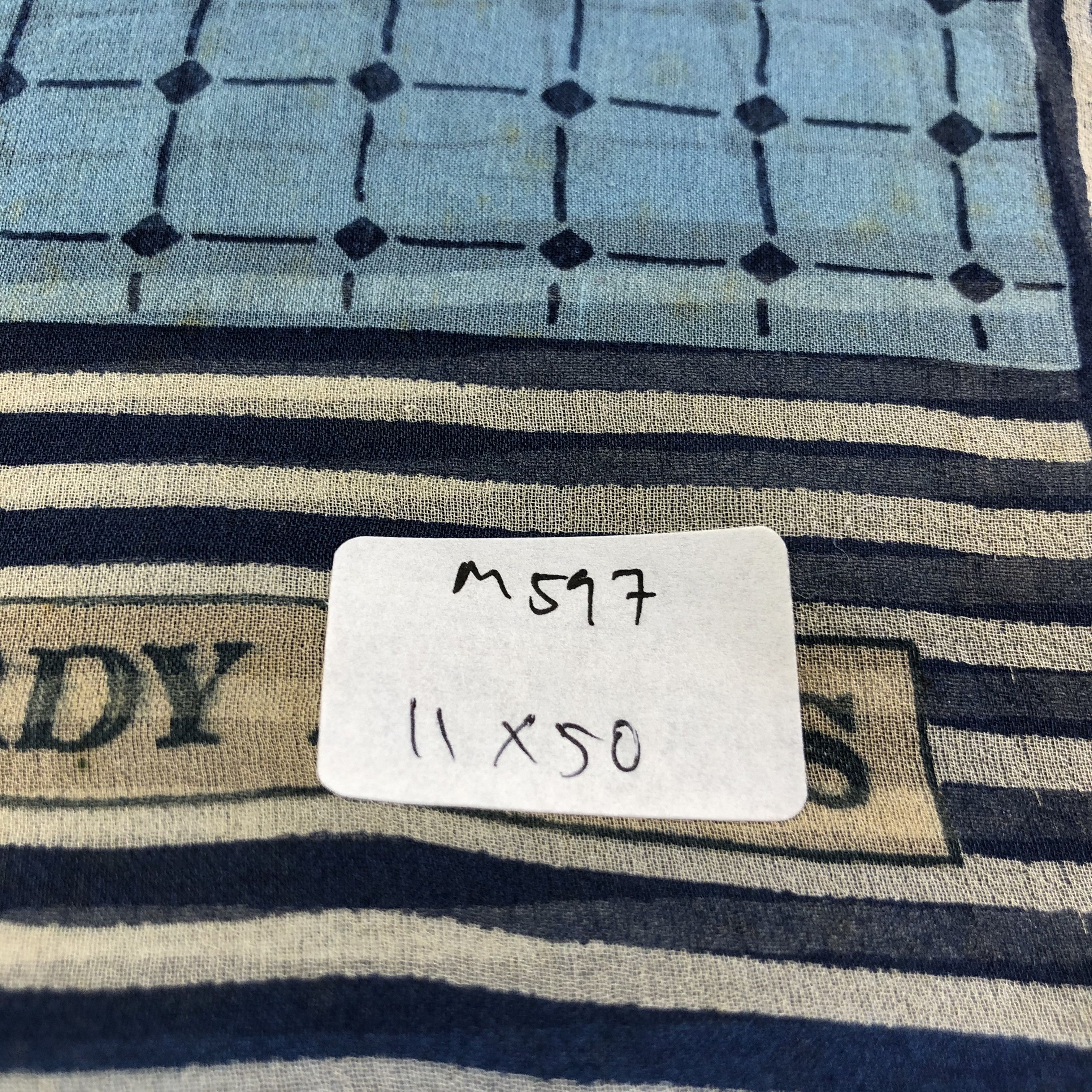 Hardy Amies Vintage Hardy Amies Silk Stole Silk Scarf M597 Size ONE SIZE - 15 Thumbnail