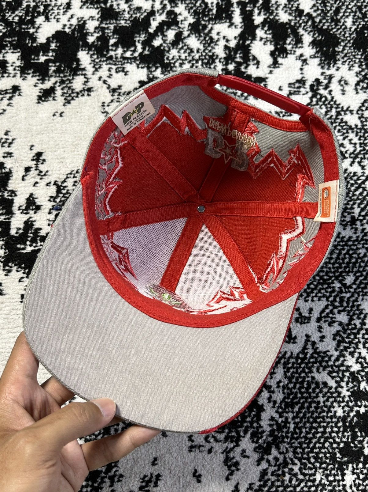 Drew Pearson 90s Vintage Ohio State Buckeyes Jagged Edge Hat Size ONE SIZE - 8 Thumbnail