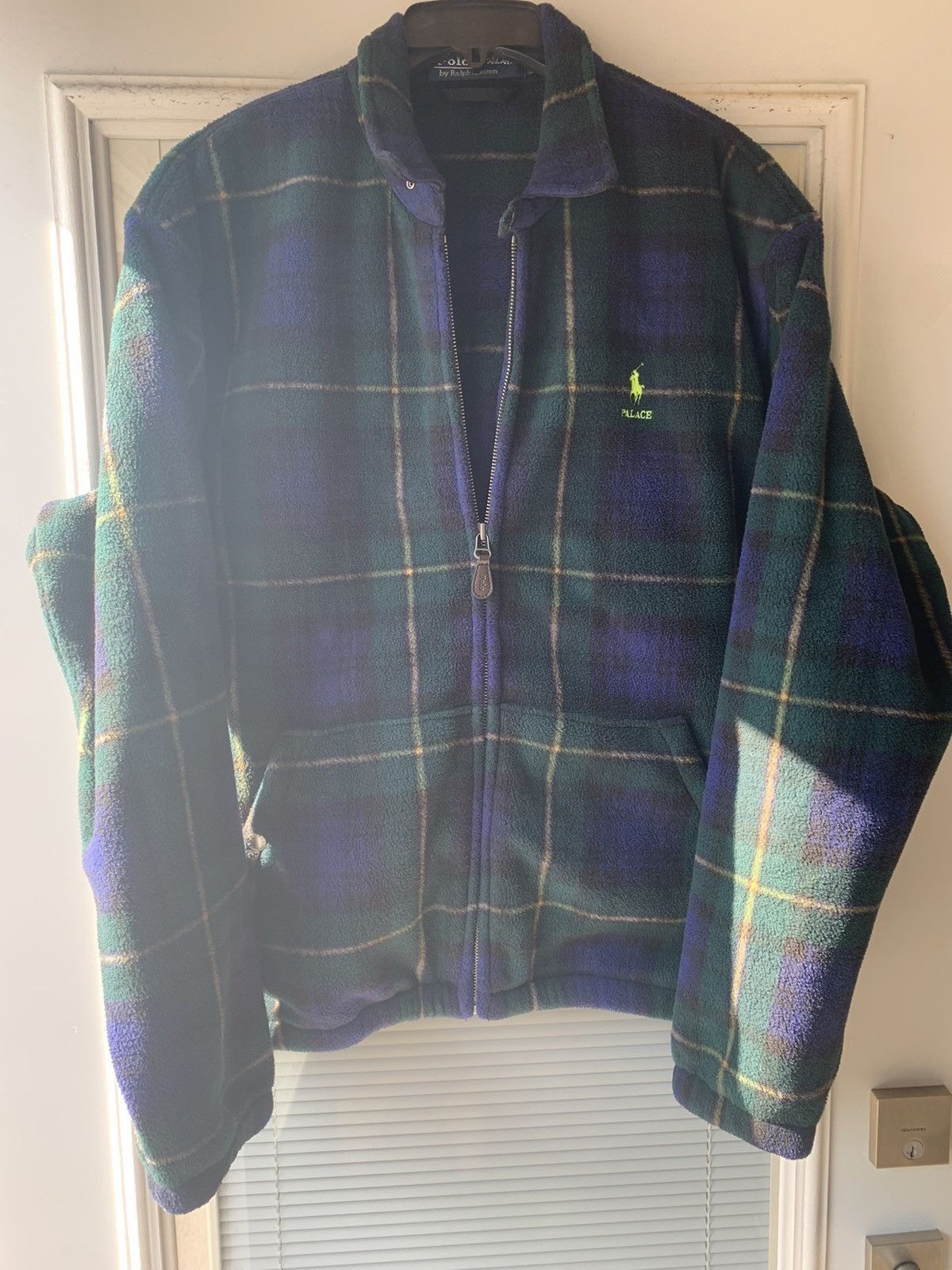 Palace Ralph Lauren Palace x Ralph Lauren Polar Fleece Harrington Jacket Grailed