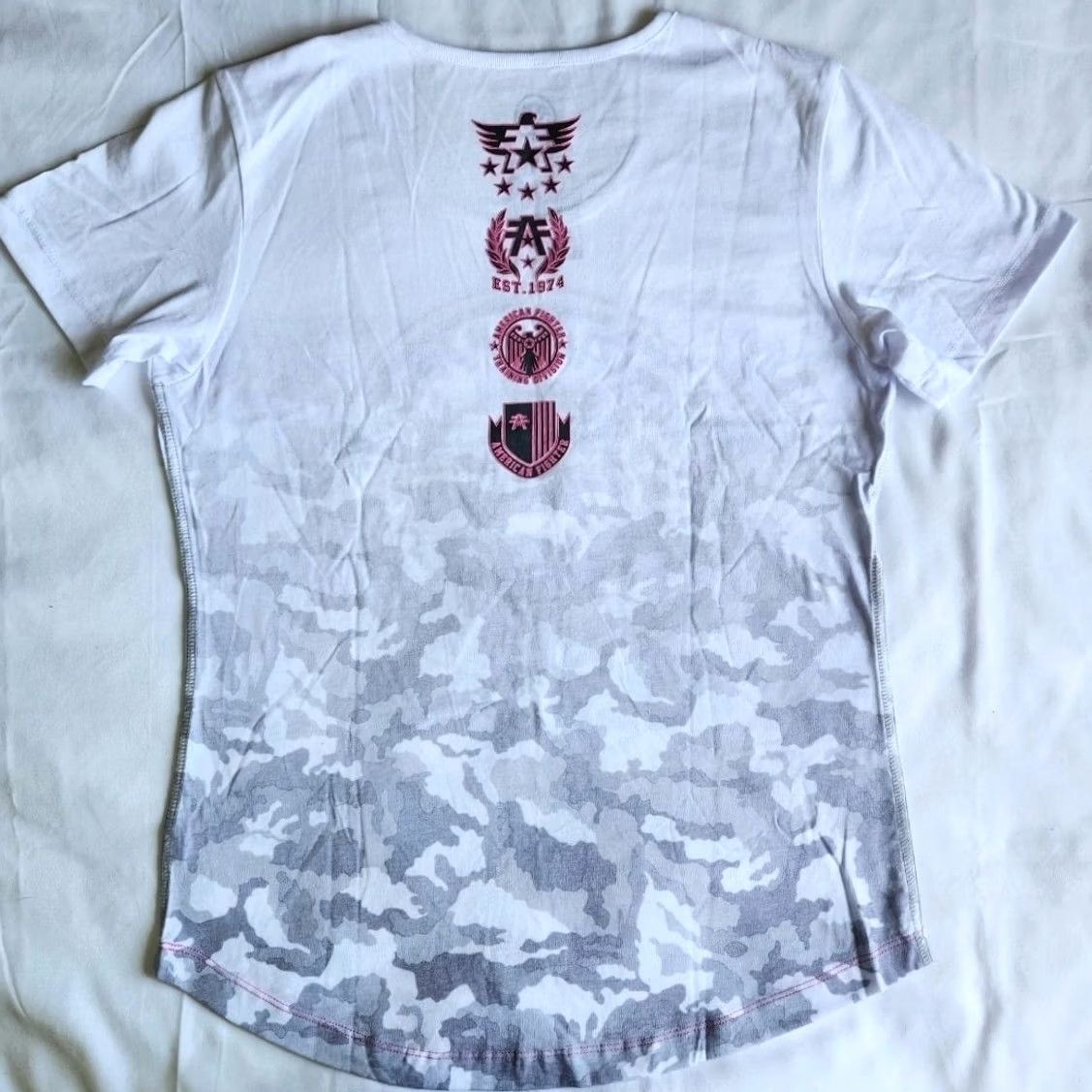 Vintage American Fighter T-Shirt Size L / US 10 / IT 46 - 3 Thumbnail