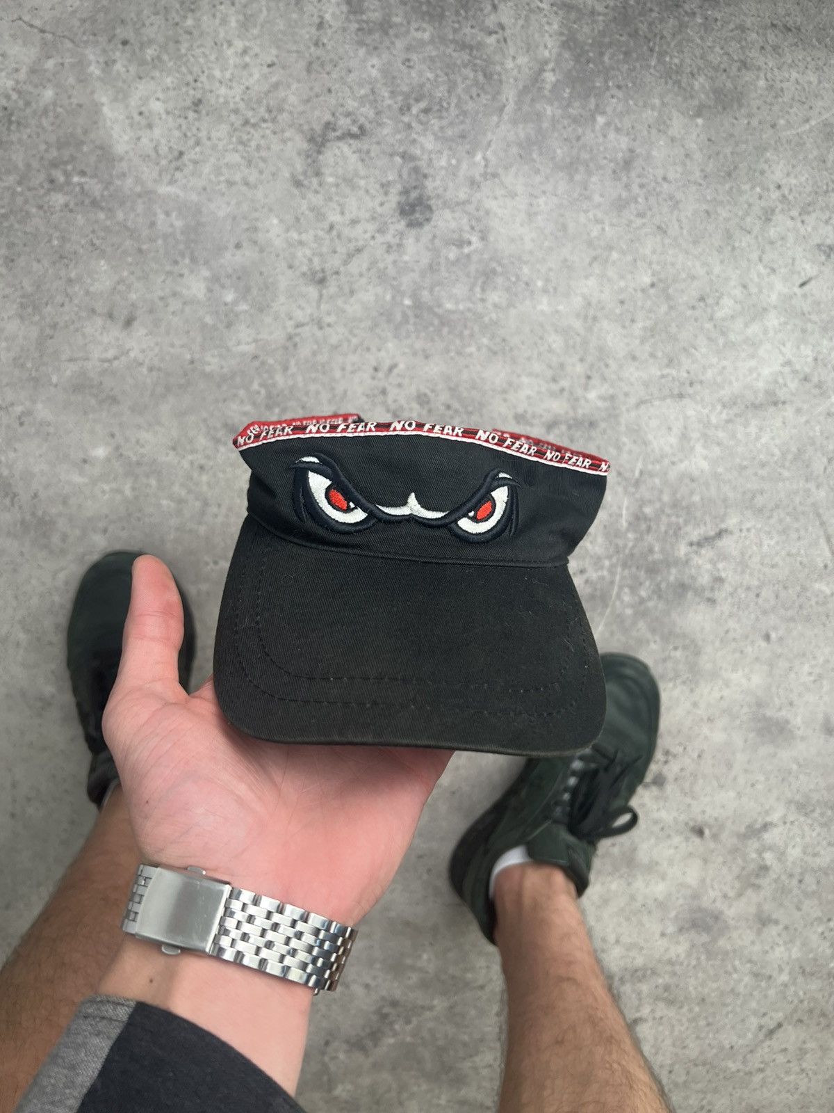 No Fear 🔥Rare 90’s NO FEAR Logo Size ONE SIZE - 1 Thumbnail