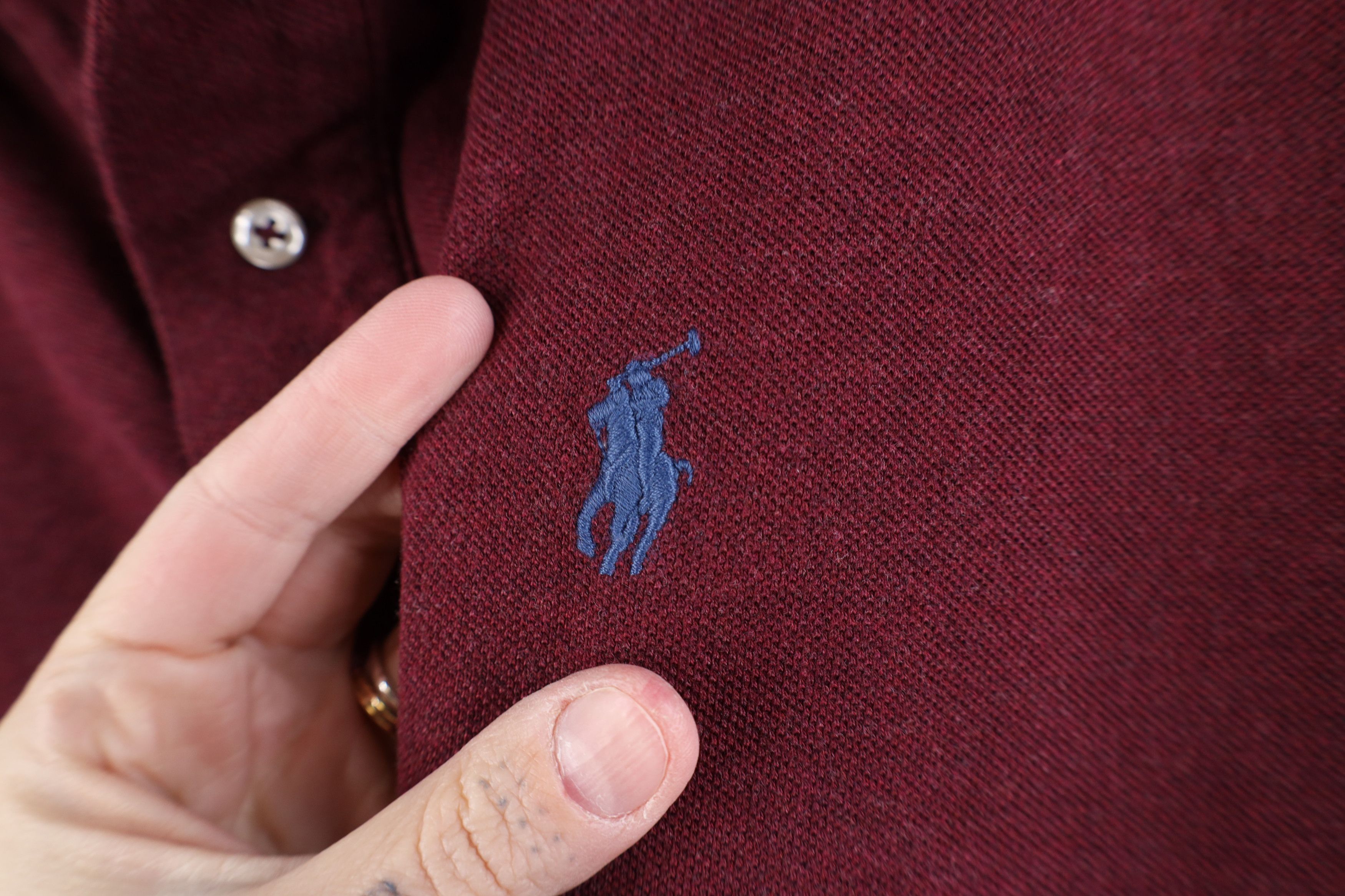 Ralph Lauren Vintage Y2K Ralph Lauren Cotton Collared Golf Polo Shirt Size US XXL / EU 58 / 5 - 4 Thumbnail