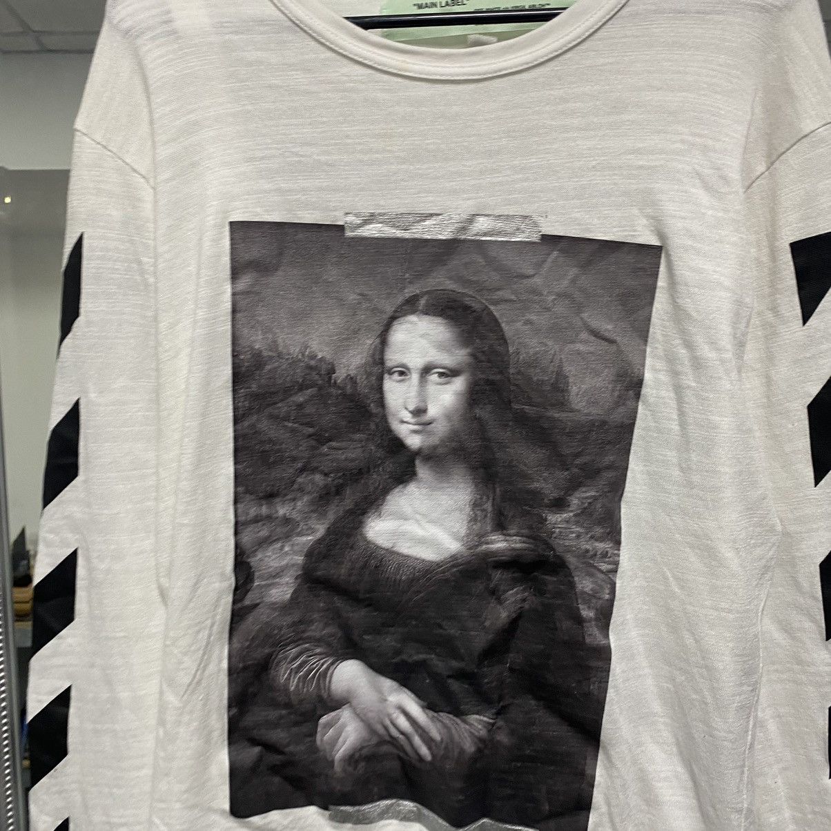 Off-White Off-White Long Sleeve Mona Lisa Big Logo Size US S / EU 44-46 / 1 - 5 Thumbnail