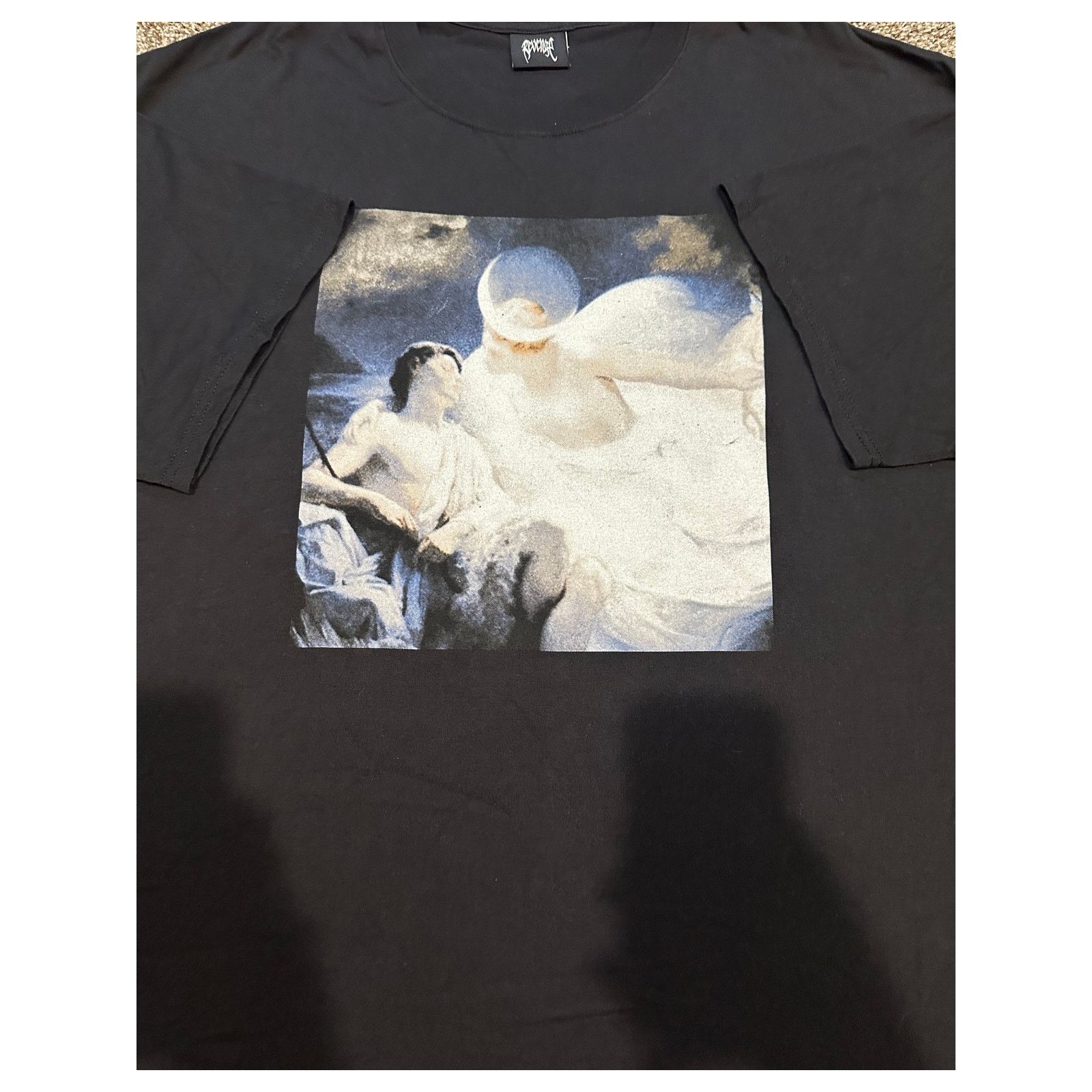 Revenge Revenge Black Heavens T-Shirt Size US XXL / EU 58 / 5 - 2 Thumbnail