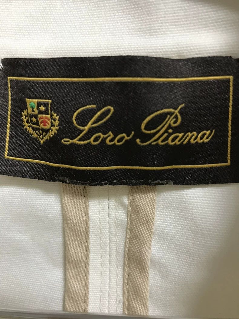 Loro Piana Loro piana Waist-tight cotton jacket 2506-Nextarrow Size S / US 4 / IT 40 - 6 Thumbnail