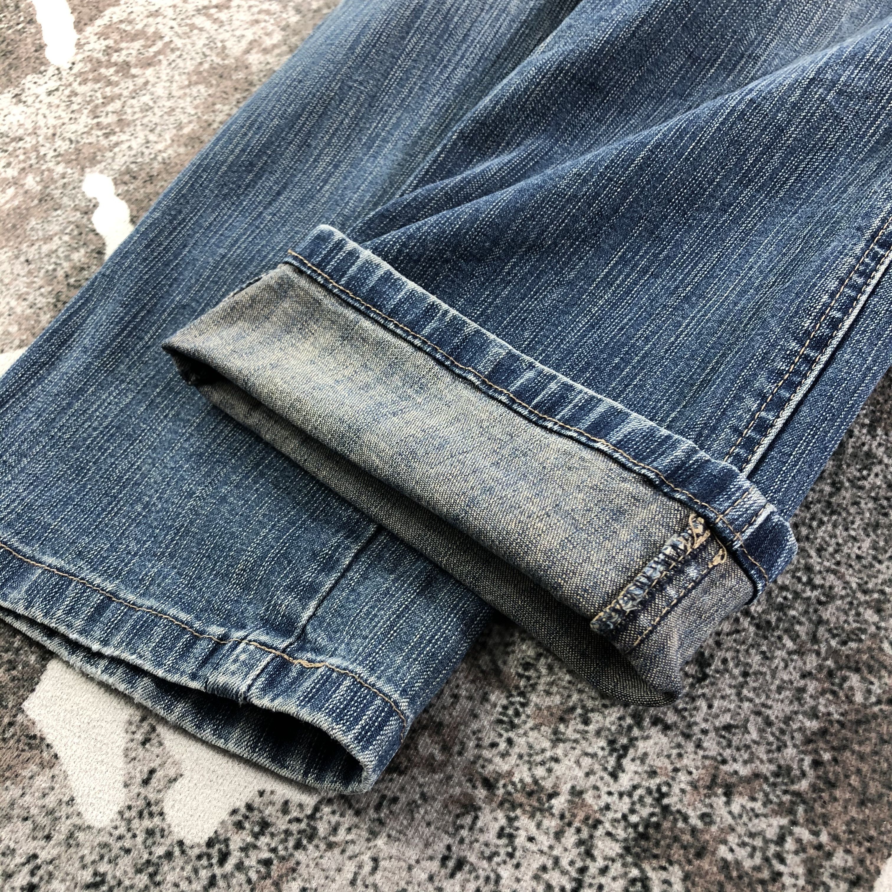 Japanese Brand Japanese Bush Pants Jeans Faded Blue Denim KJ1532 Size US 28 / EU 44 - 6 Thumbnail