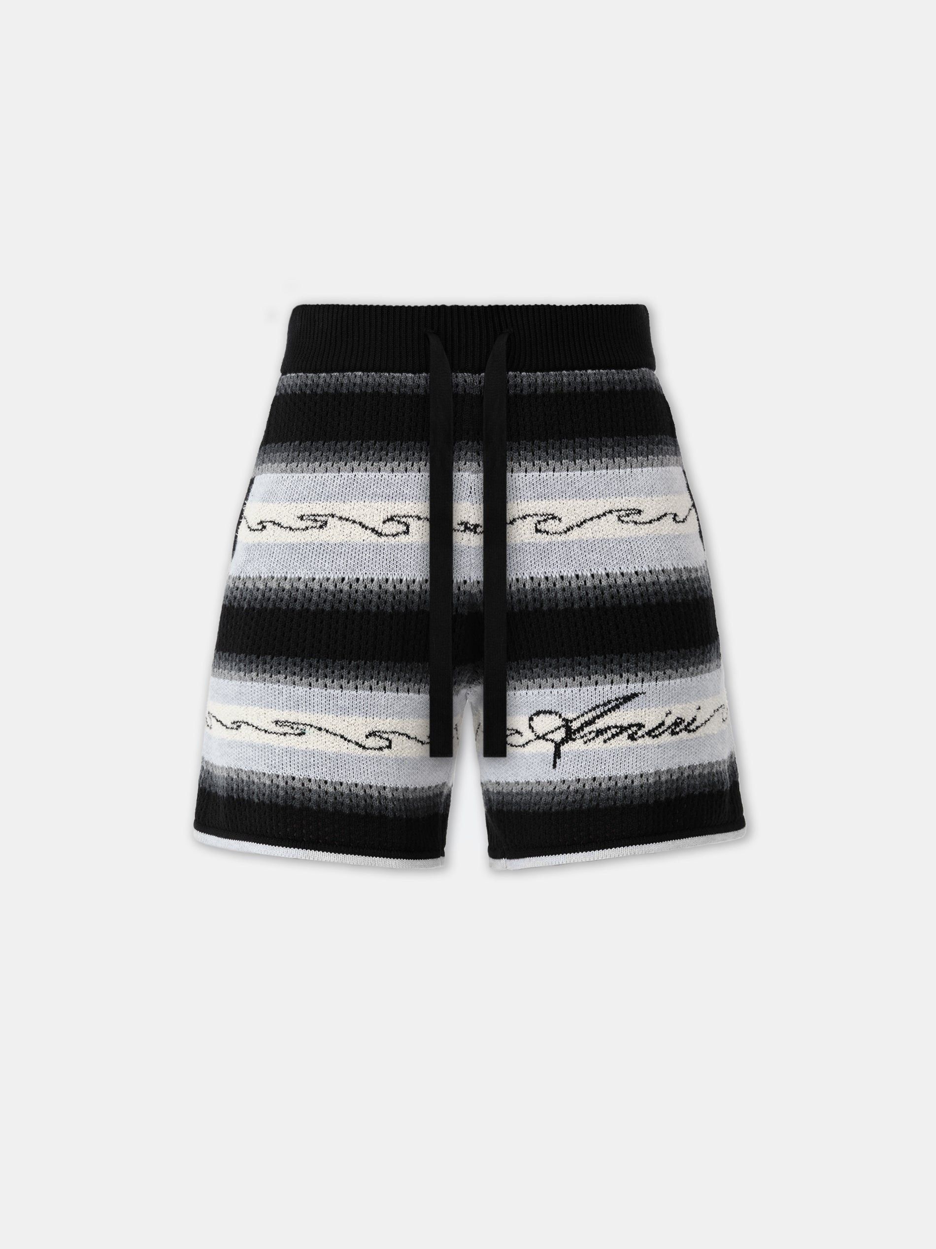 Amiri o1orln1025 Wave Baja Stripe Shorts in Multicolor Size US 36 / EU 52 - 1 Thumbnail