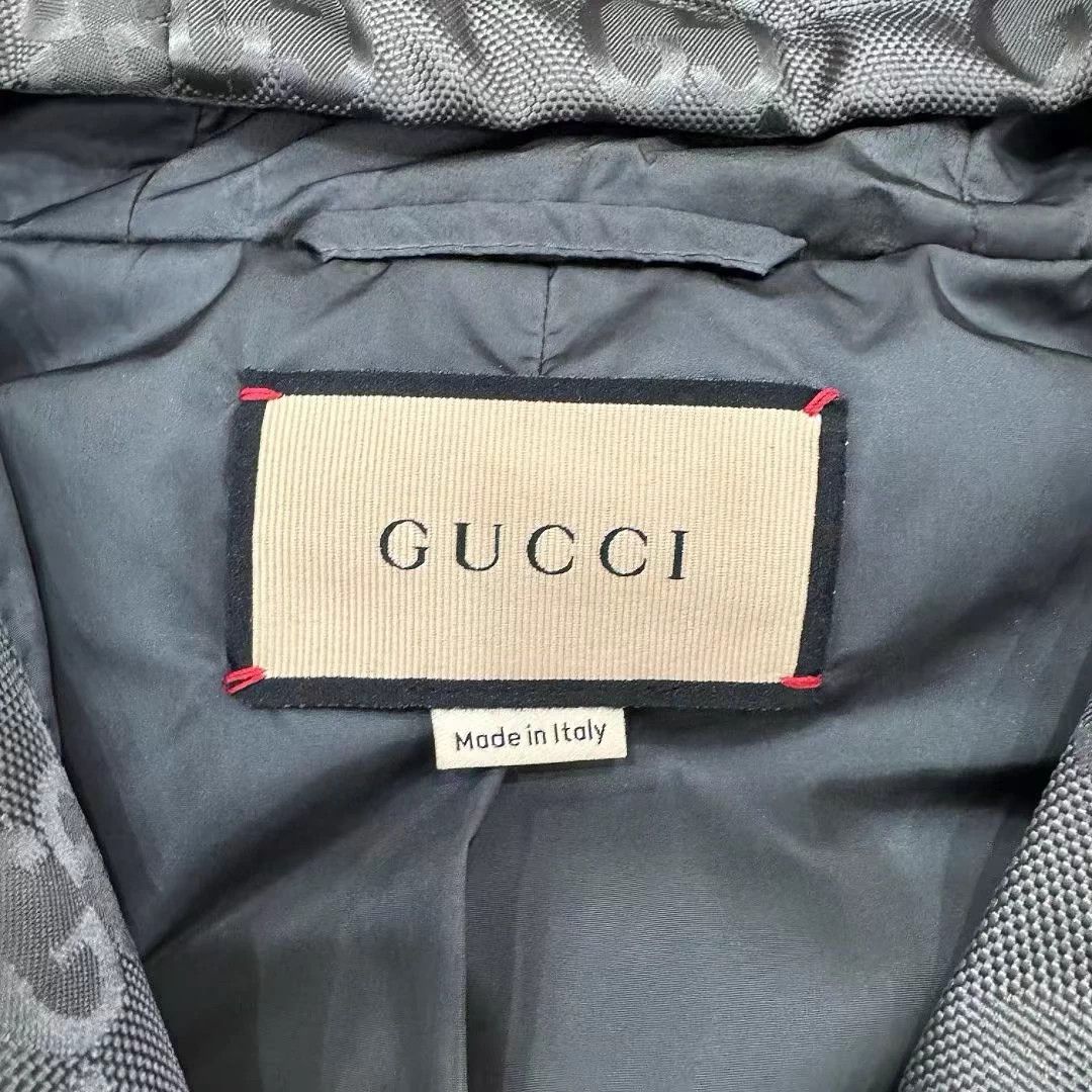 Gucci Gucci GG All Over Print Hooded Zip Jacket 48 IT Size US M / EU 48-50 / 2 - 2 Thumbnail