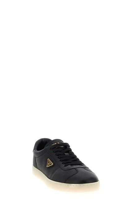 Prada PRADA Downtown Black Leather Sneakers New & Authentic Size US 5 / EU 37 - 4 Thumbnail
