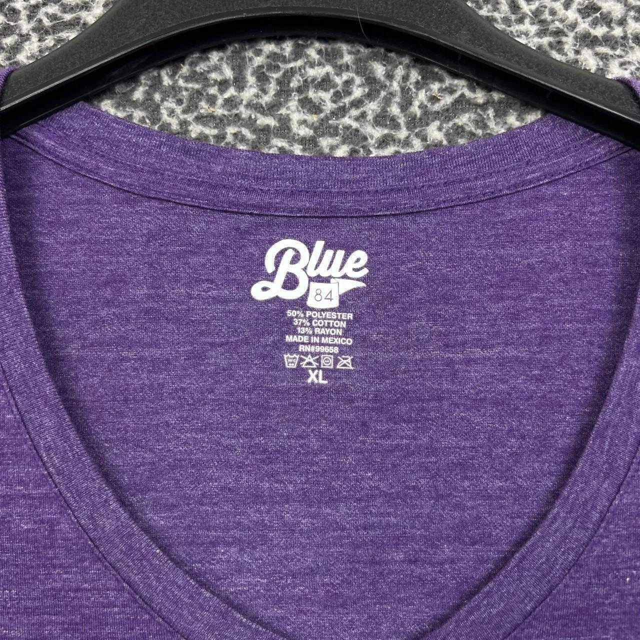 Other LSU Tigers NCAA Shirt Women Purple Blue 84 Short Sleeve XL Size XL / US 12-14 / IT 48-50 - 3 Thumbnail