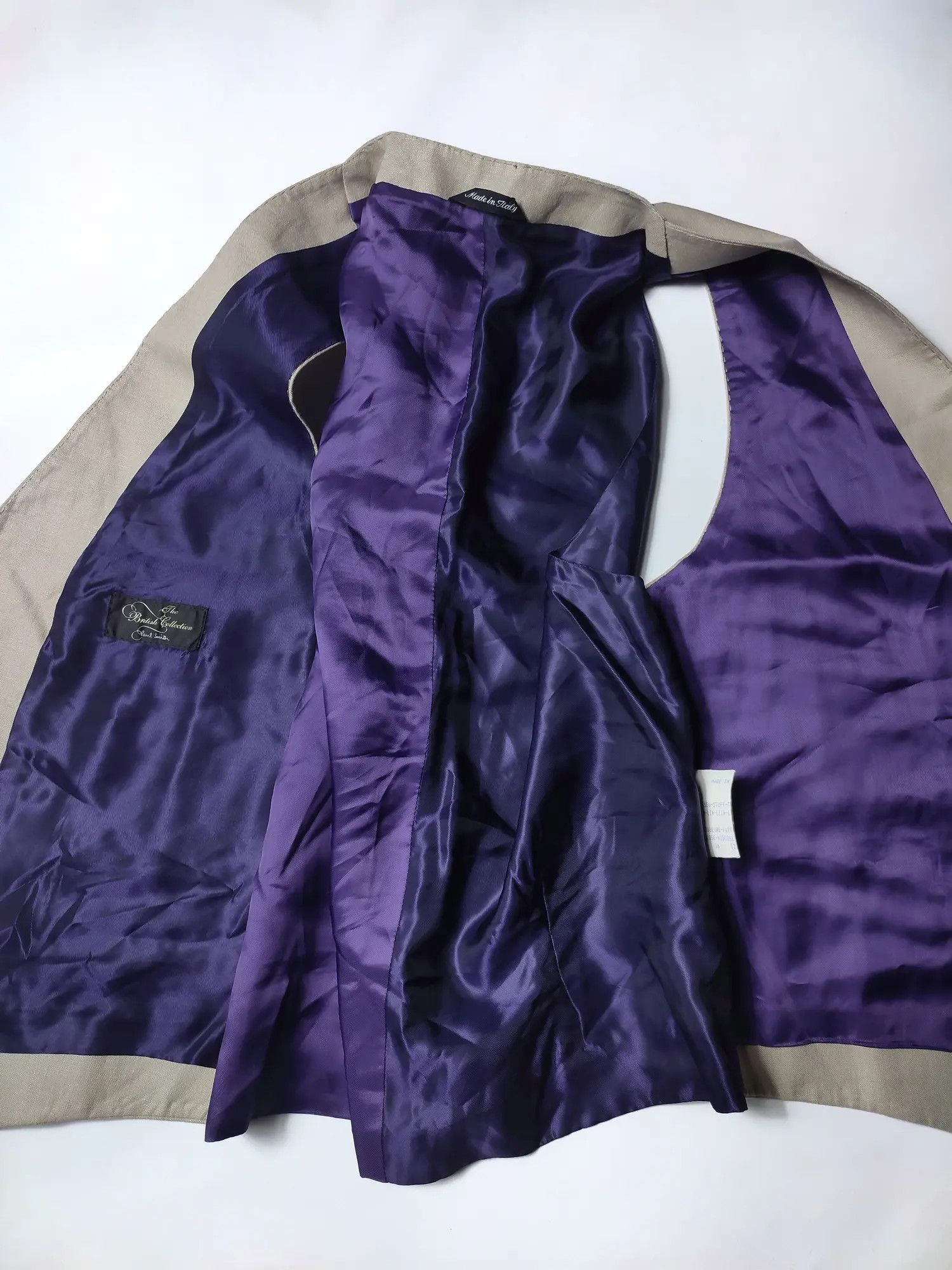 Paul Smith Paul Smith Linen British Collection Tailor Vest Size 38R - 7 Thumbnail
