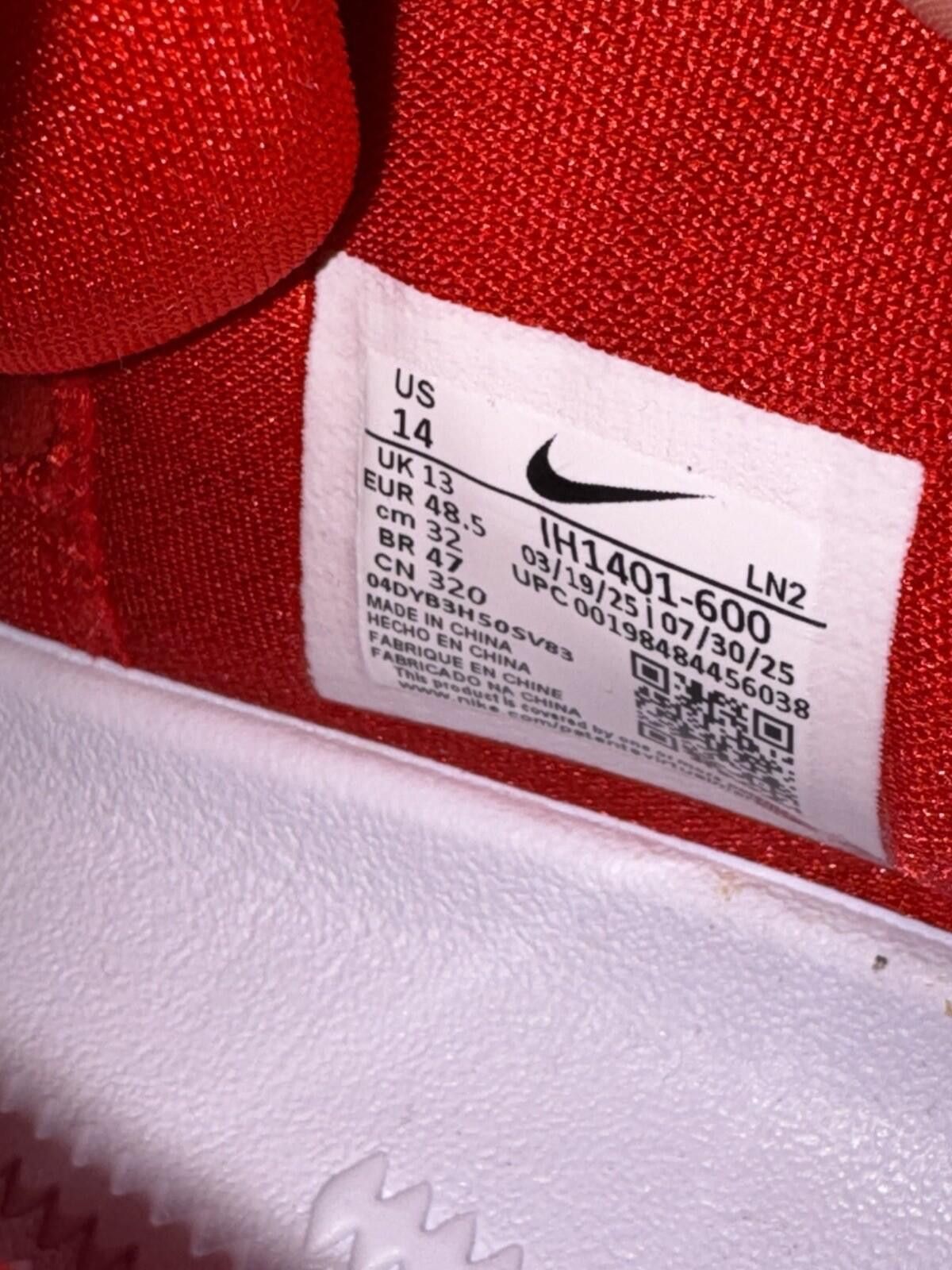 Nike Size 14 - Nike Kobe 9 EM Protro TB University Red Size US 14 / EU 47 - 6 Thumbnail