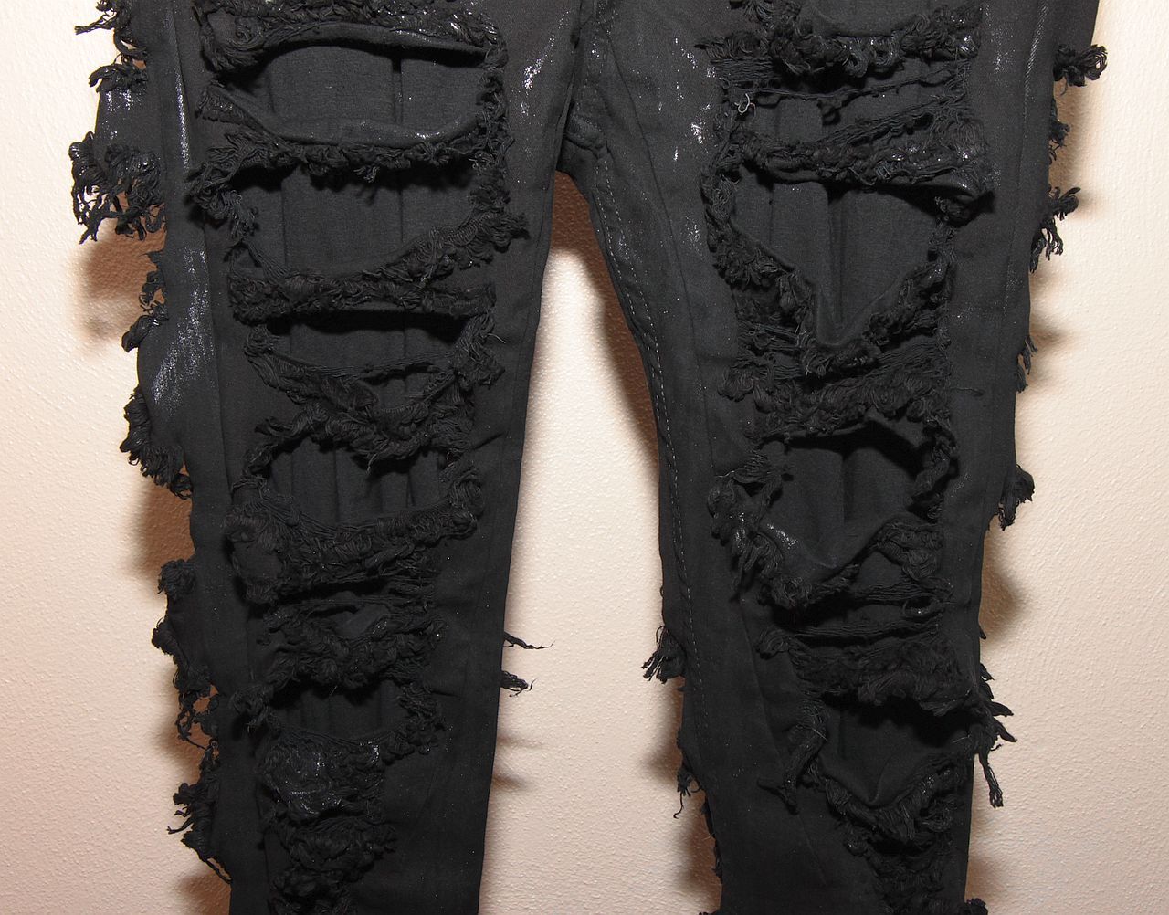 Rick Owens NEW NWT Detroit Destroy Distressed Slash Denim Size US 30 / EU 46 - 4 Thumbnail