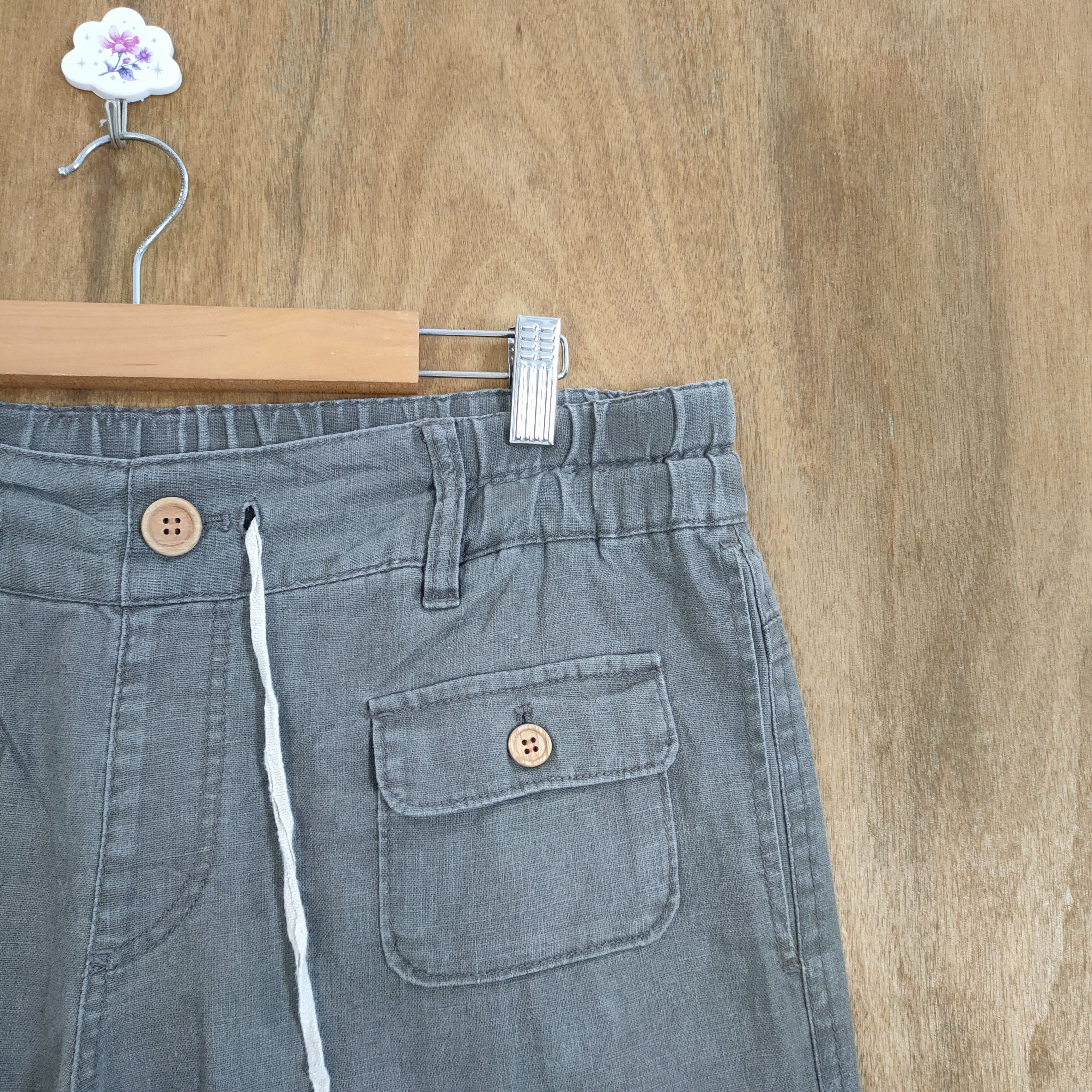 If Six Was Nine × Japanese Brand THEORIA DARK GREY EASY PANTS Size US 34 / EU 50 - 5 Thumbnail