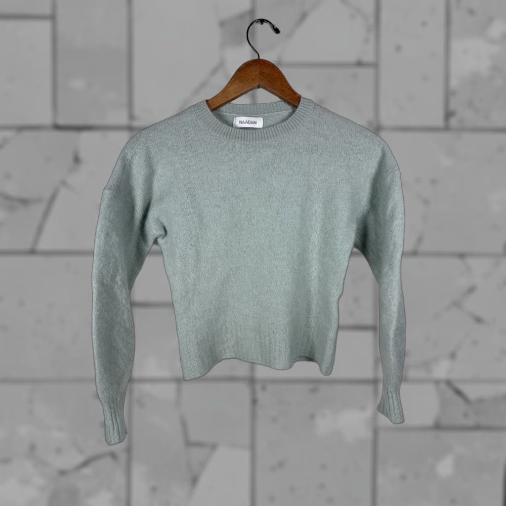 NAADAM Naadam 100% Cashmere Luxury Sweater Blue XS Size Size XS / US 0-2 / IT 36-38 - 1 Thumbnail