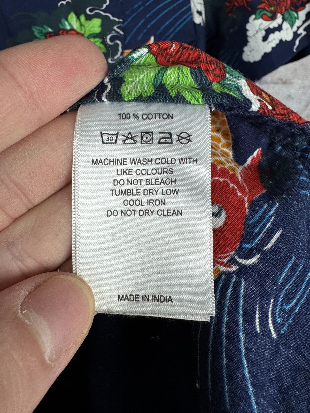 Other Porter + Ash Koi Fish Hawaiian Shirt Short Sleeve Button Up Size US M / EU 48-50 / 2 - 6 Thumbnail