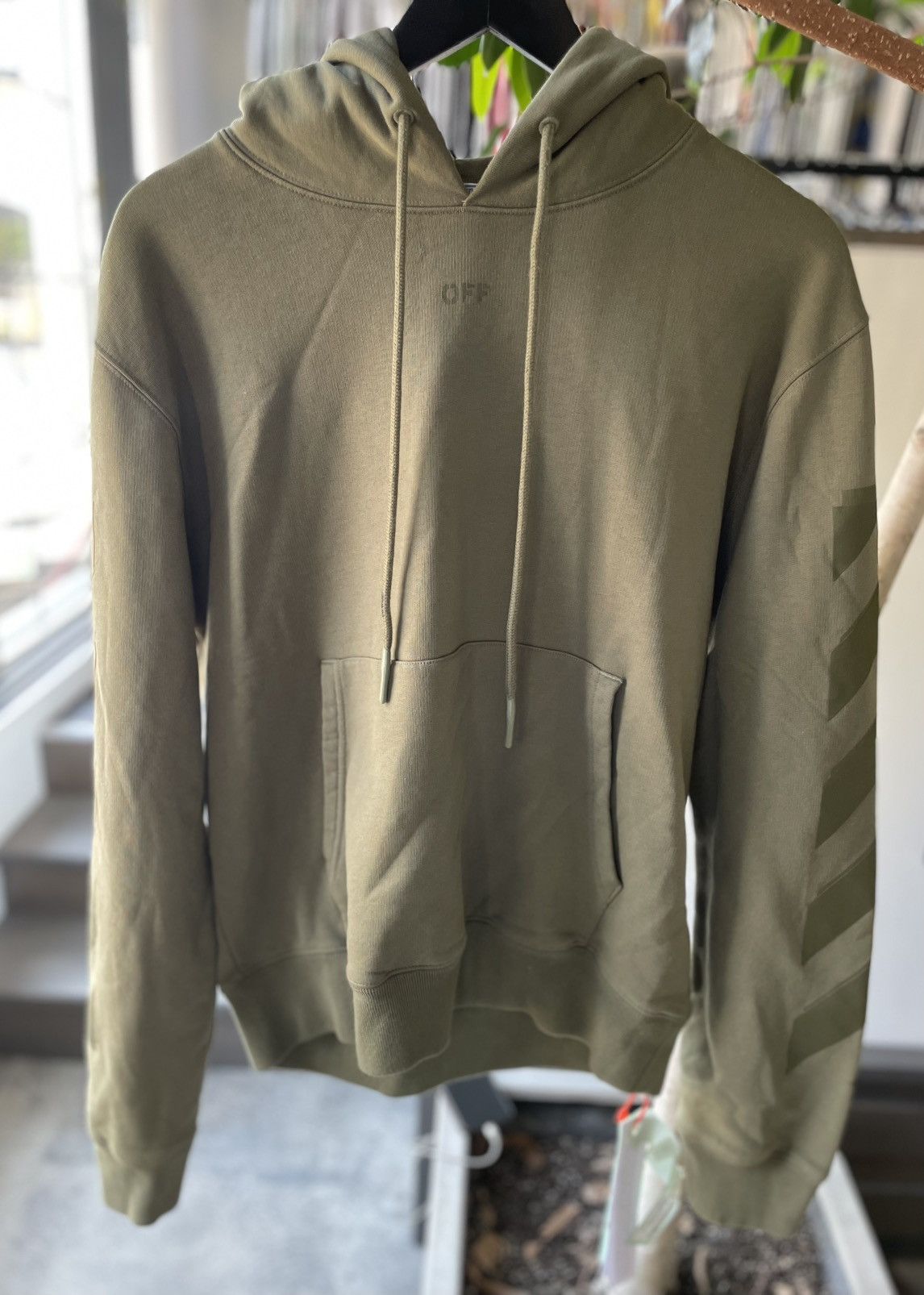 Off-White OFF-WHITE Rubber Arrows Hoodie Size US L / EU 52-54 / 3 - 2 Thumbnail
