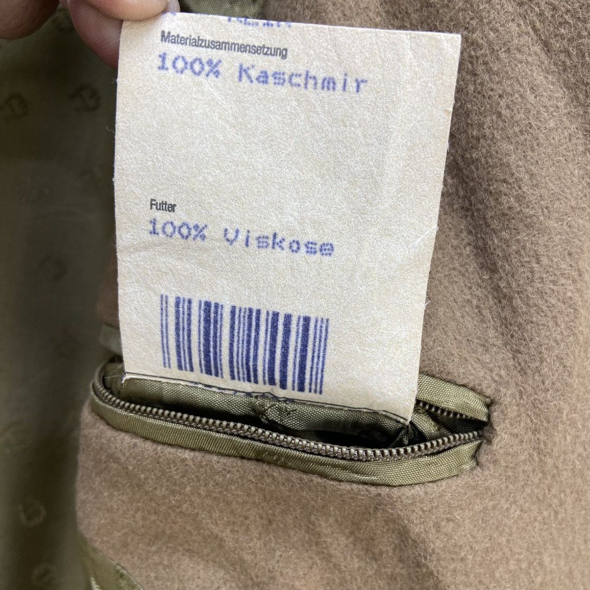 Aigner Aigner Wolfgang Held Loro Piana 100% Cashmere Overcoat Size US M / EU 48-50 / 2 - 21 Thumbnail
