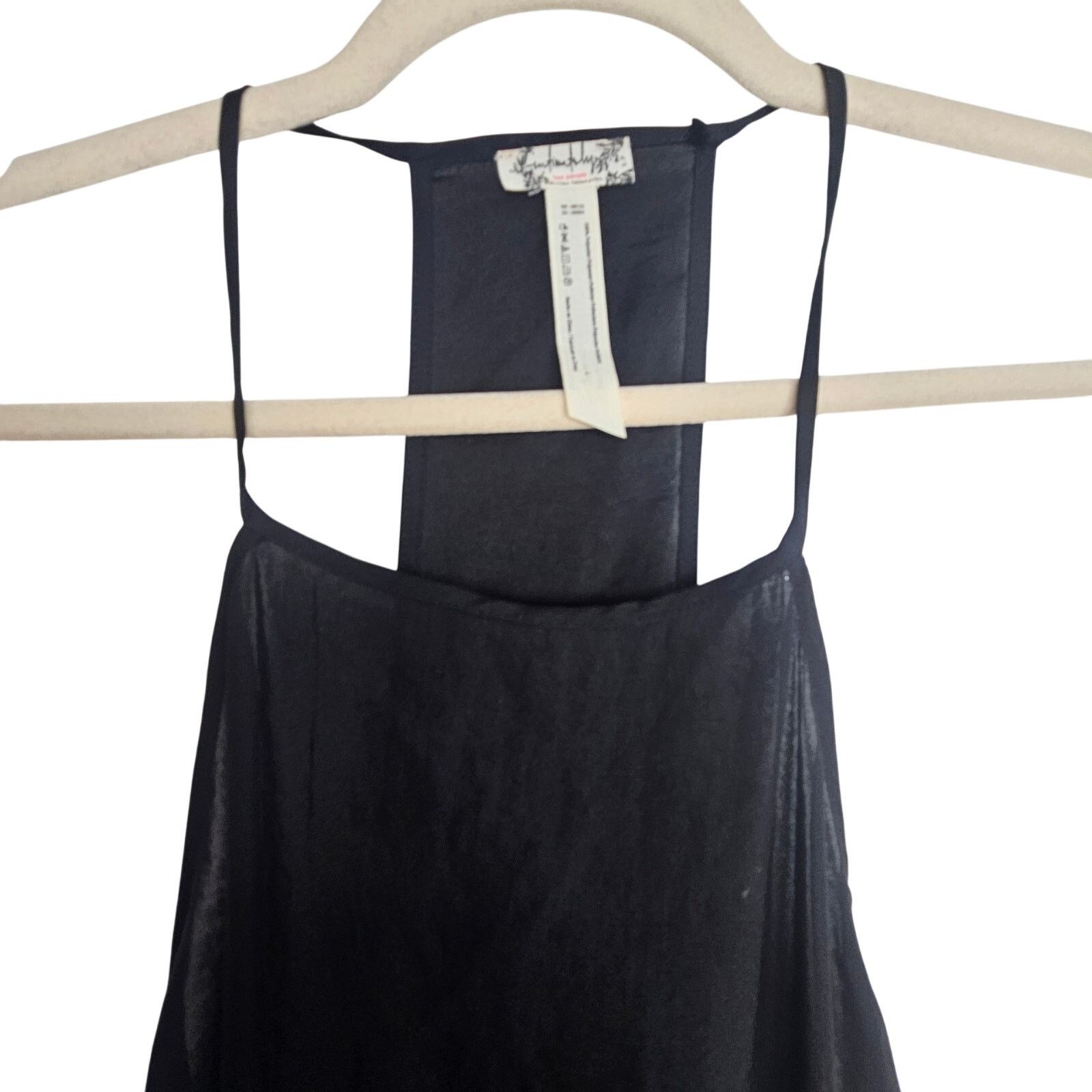 Free People Intimately Free People Mini Slip Dress Raven Ruffle Hem S Size S / US 4 / IT 40 - 3 Thumbnail