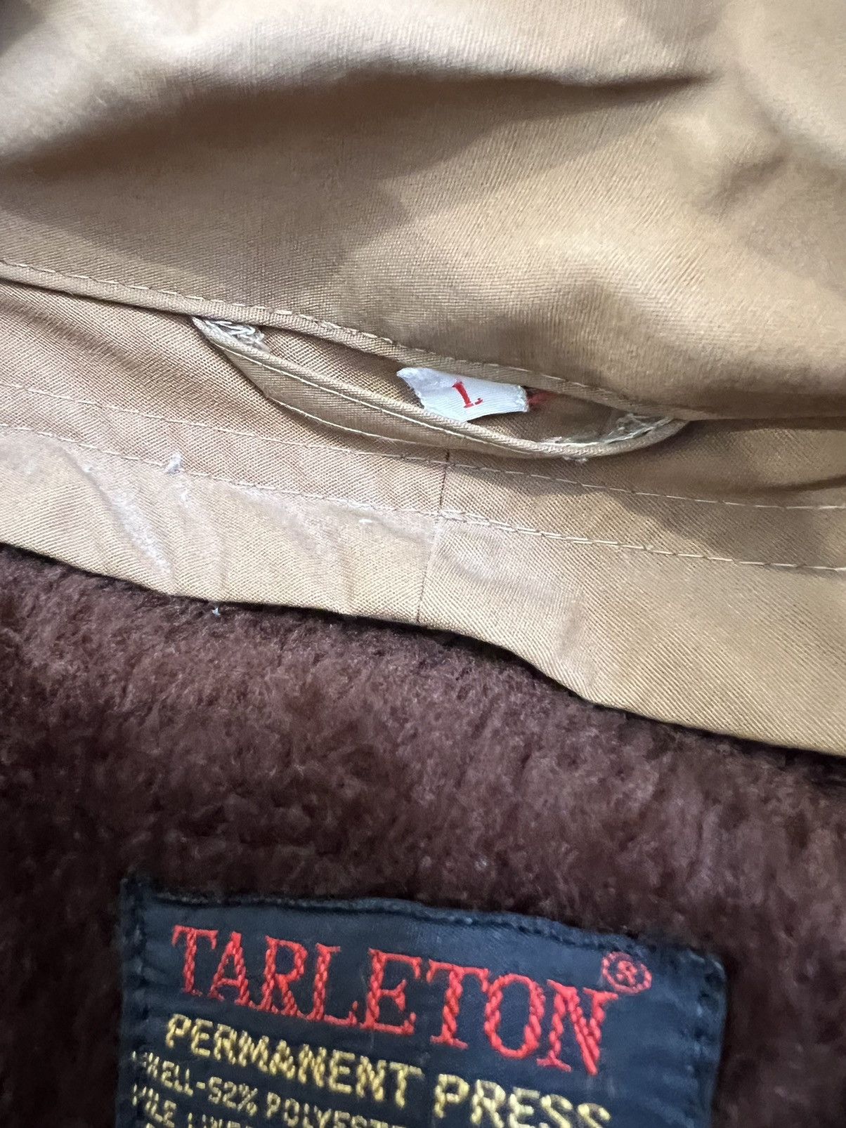 Vintage Vintage tarleton permanent press work jacket Size US L / EU 52-54 / 3 - 6 Thumbnail