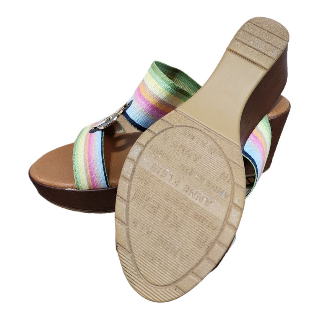 Anne Klein Anne Klein Hayda Striped Wedge Pump Women's Size 6 Size US 6.5 / IT 36.5 - 8 Thumbnail