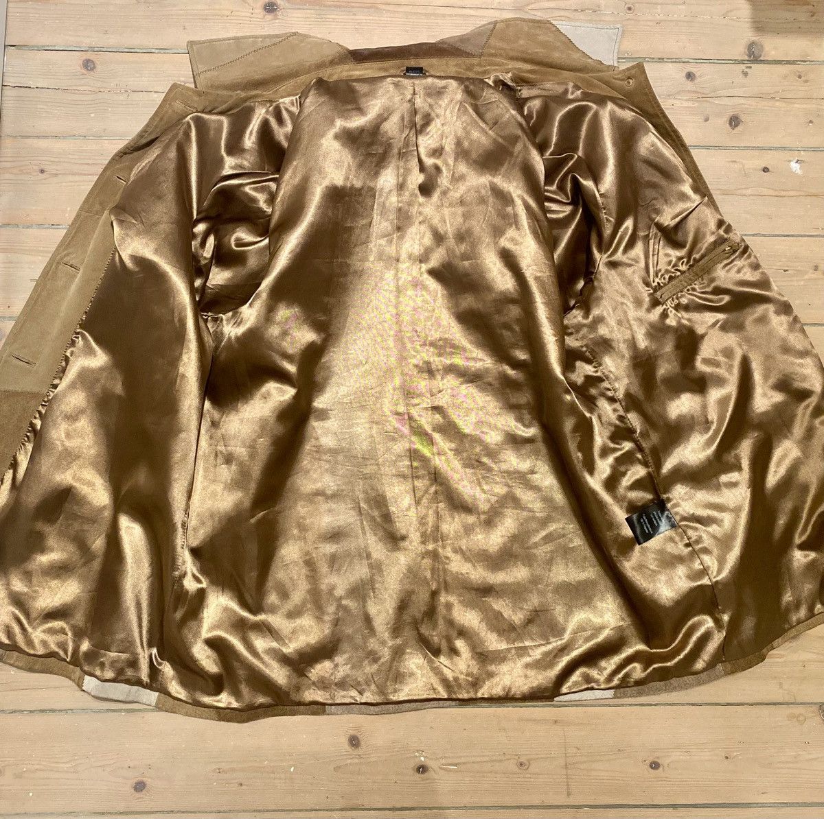 Vintage Patchwork Vintage and unique Suede Jacket Size 3XL / US 20-22 - 6 Thumbnail
