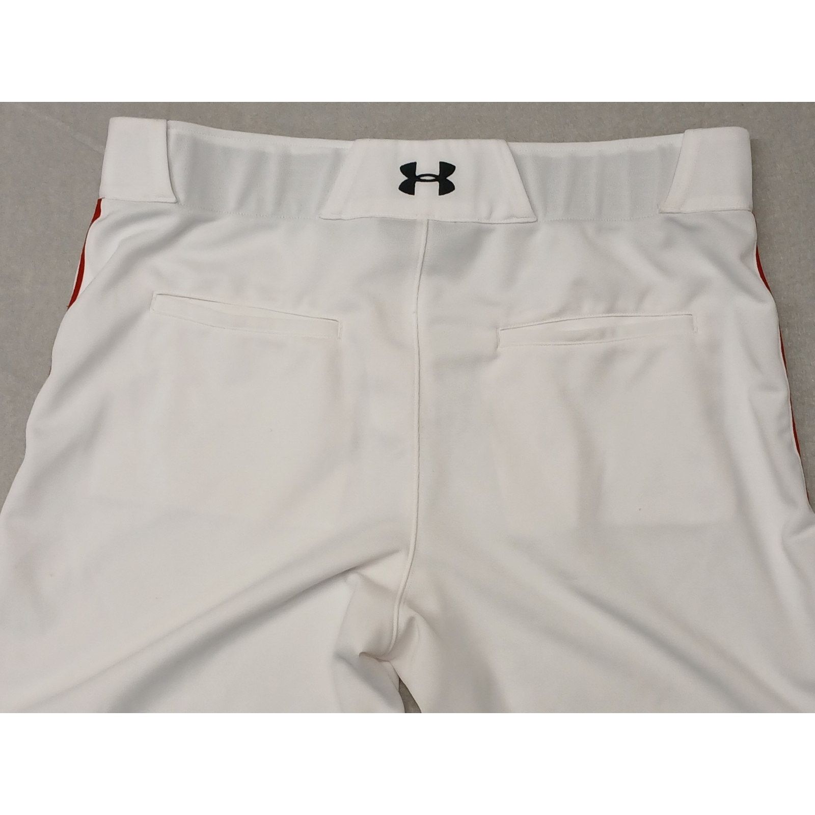 Under Armour Under Armour (XL) White Red Pin Stripe Sports Stretch Pants Size US 36 / EU 52 - 8 Thumbnail
