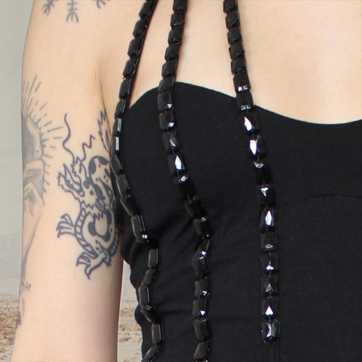 Morgan De Toi 🌃MORGAN BEADED TOP🌃 Size M / US 6-8 / IT 42-44 - 4 Thumbnail