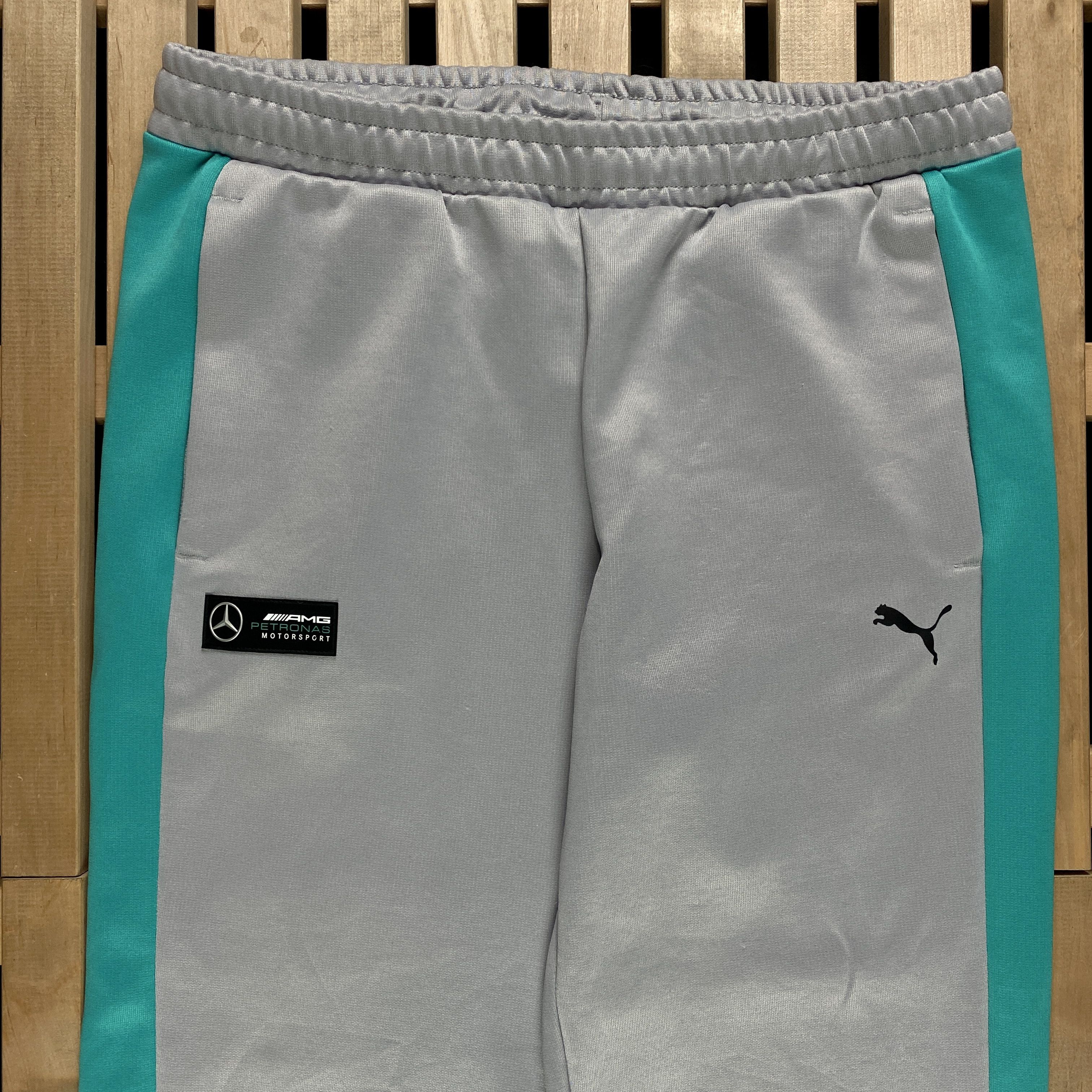 Mercedes-Benz × Puma Mens Track Pants Puma Mercedes AMG Motorsport Size L Size US 34 / EU 50 - 2 Thumbnail