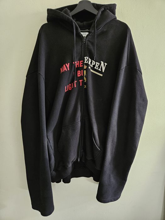 Vetements cheap split hoodie