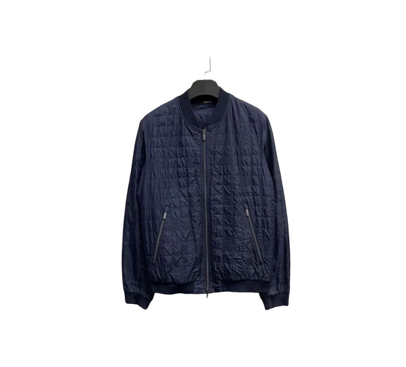 Fendi Fendi Quilted FF Logo Bomber Jacket 52 Size US L / EU 52-54 / 3 - 1 Thumbnail