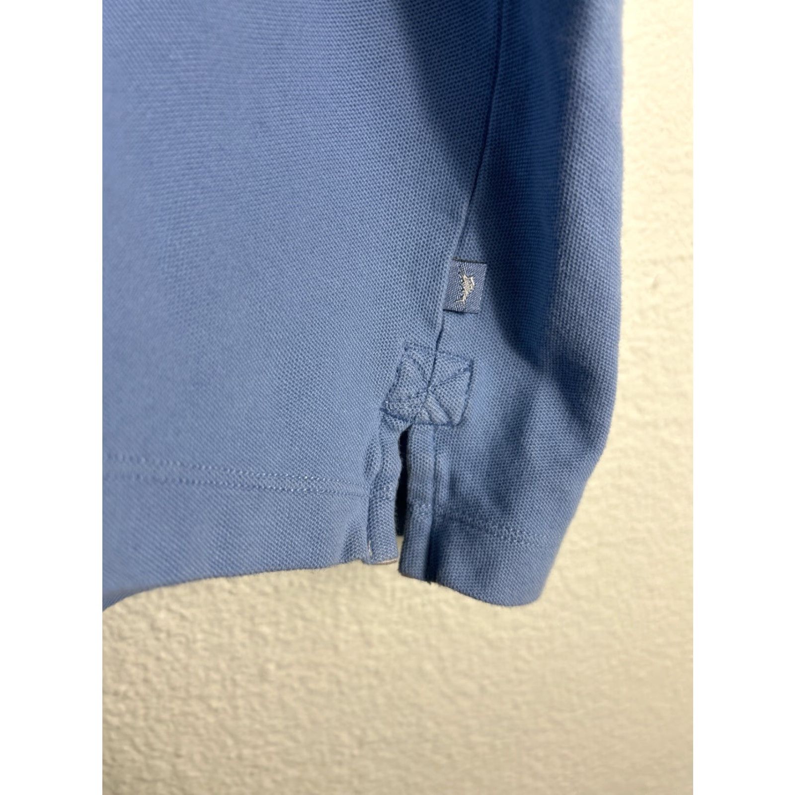 Tommy Bahama VINTAGE Tommy Bahama Polo Shirt Mens 2XL Short Sleeve Light Blue 100% Cotton Bahamas Mens Size US XXL / EU 58 / 5 - 6 Thumbnail