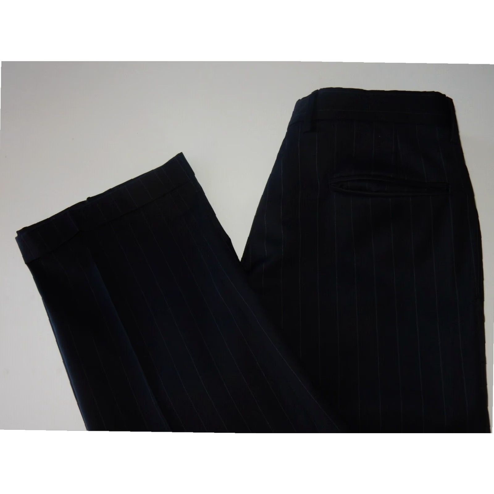 Michael Kors Michael Kors Men's 2 Piece Wool Suit Black Size 43L Size 46R - 7 Thumbnail