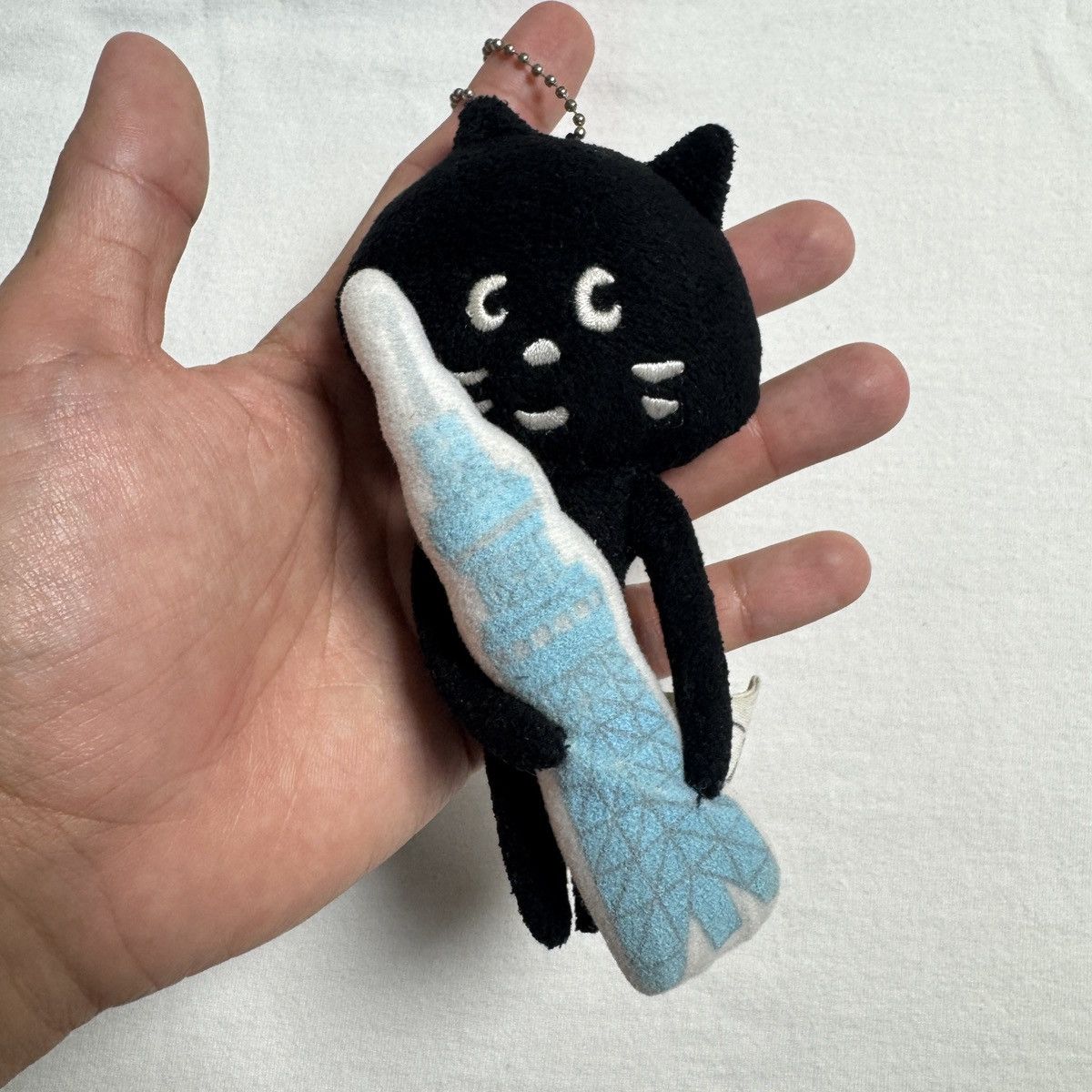 Ne-Net NYA Cat Tokyo Solamachi Plush Keychain Issey Miyake