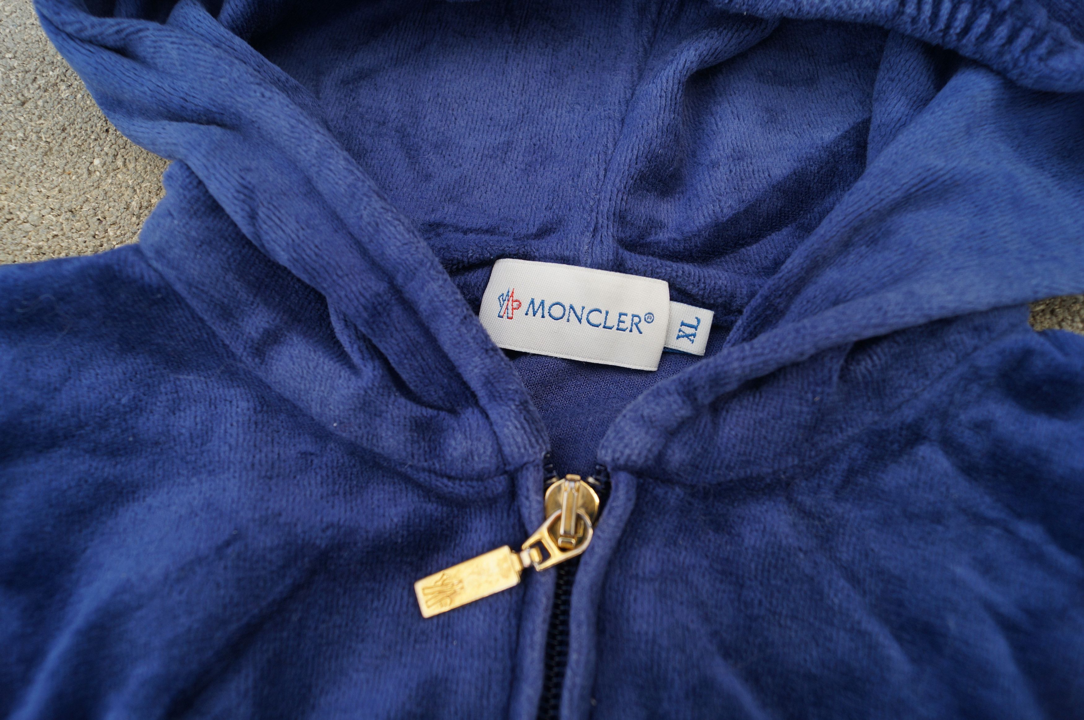 Moncler Moncler Maglia Cardigan Velour Size XL / US 12-14 / IT 48-50 - 3 Thumbnail
