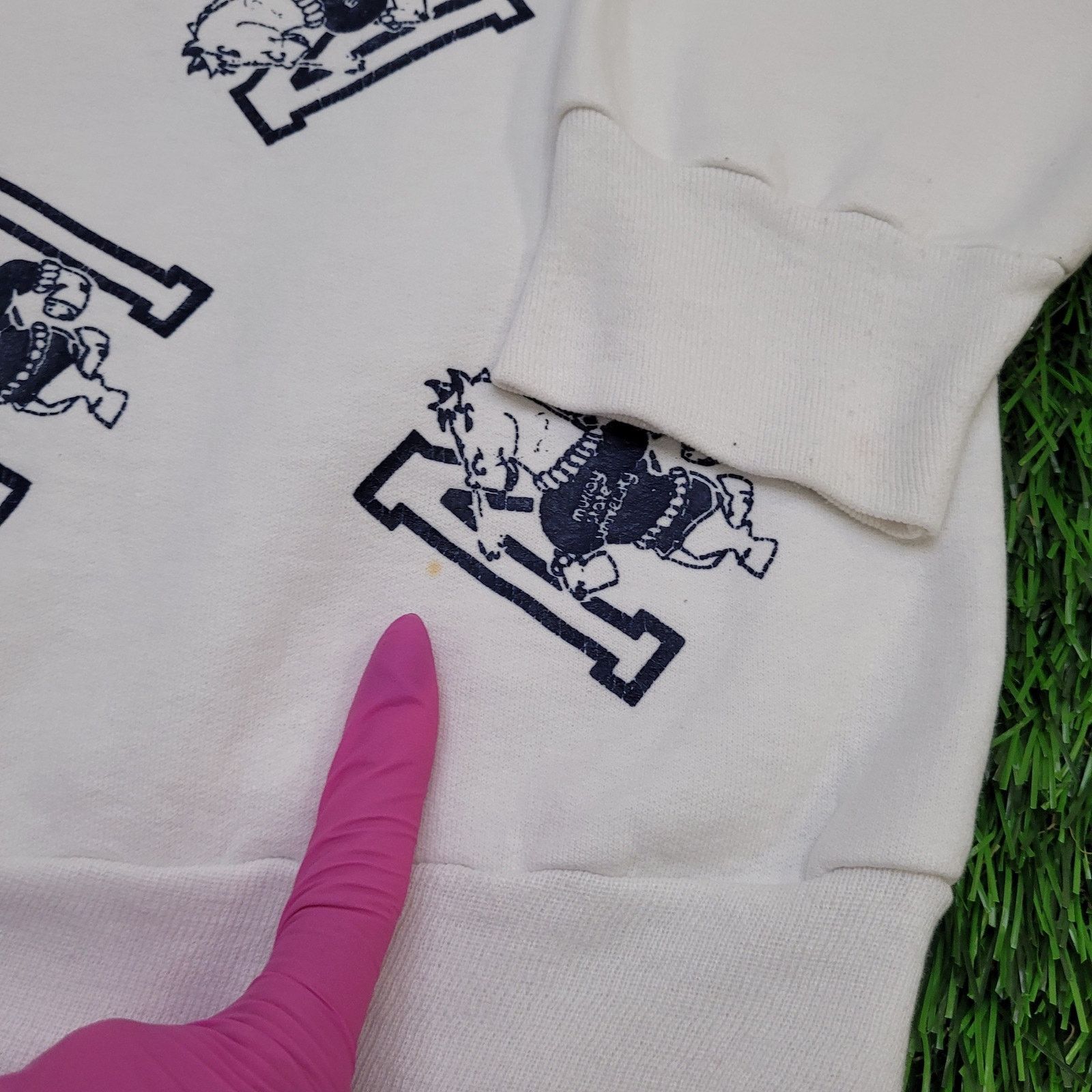 Other VTG Murray-State AOP Sweatshirt Large L/XL Cropped Boxy 90s Size US XL / EU 56 / 4 - 5 Thumbnail