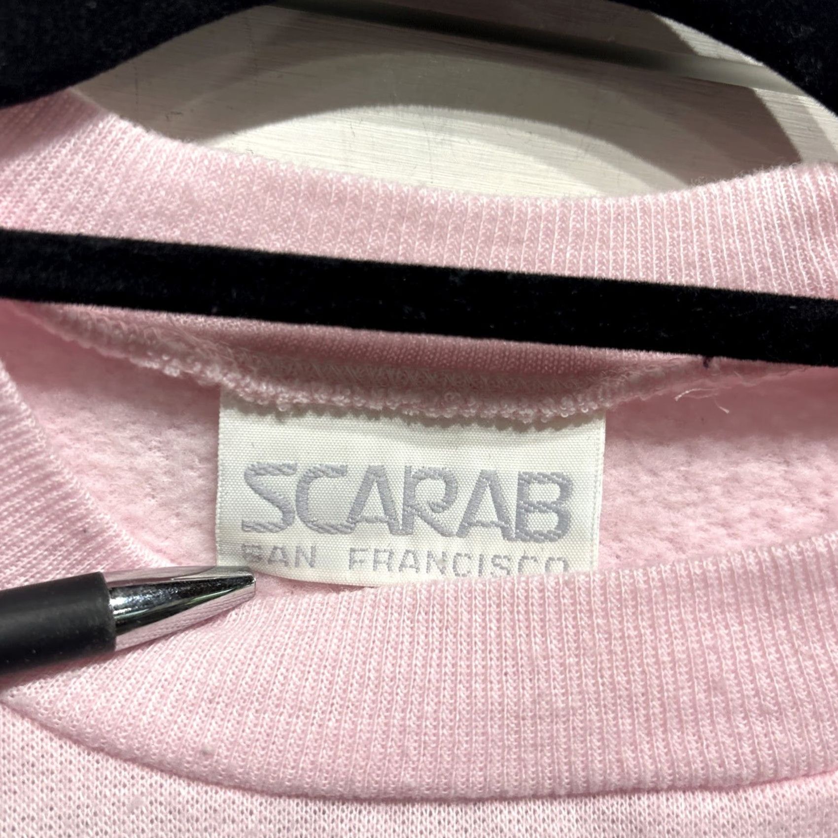 Vintage VTG Puff Paint Pastel Pink Teddy Bear All Over Graphic Crewneck Sweatshirt Small Size US S / EU 44-46 / 1 - 3 Thumbnail