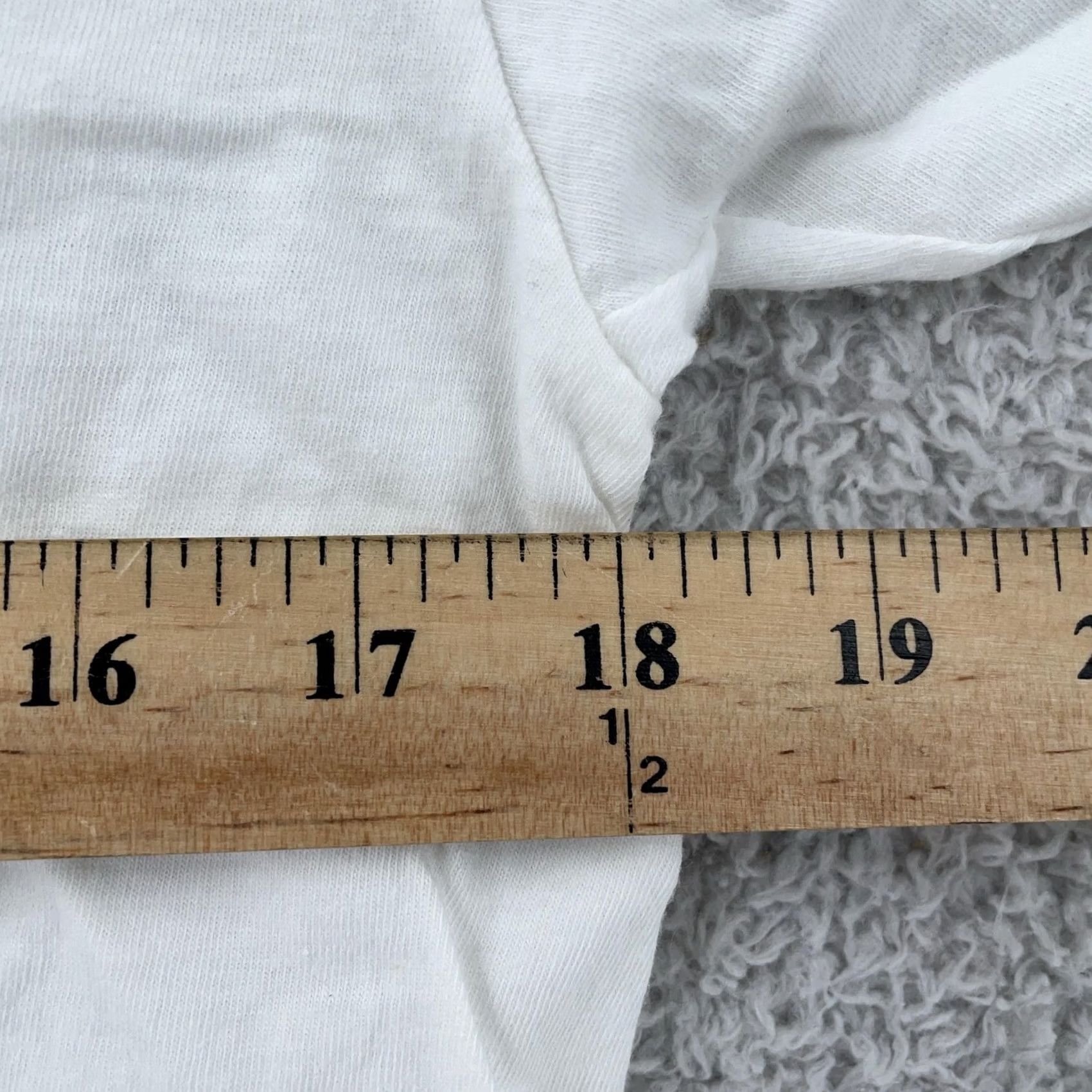 Hanes VINTAGE Hanes White 100% Cotton Tee Shirt Small Men Shirt XS? Size US S / EU 44-46 / 1 - 5 Thumbnail