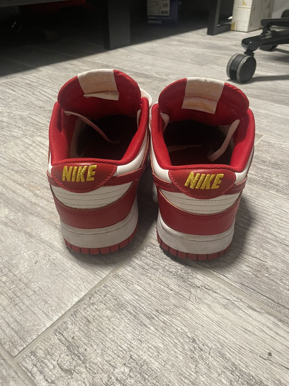 Nike Dunk Low ‘Gym Red’ Size US 8.5 / EU 41-42 - 4 Thumbnail