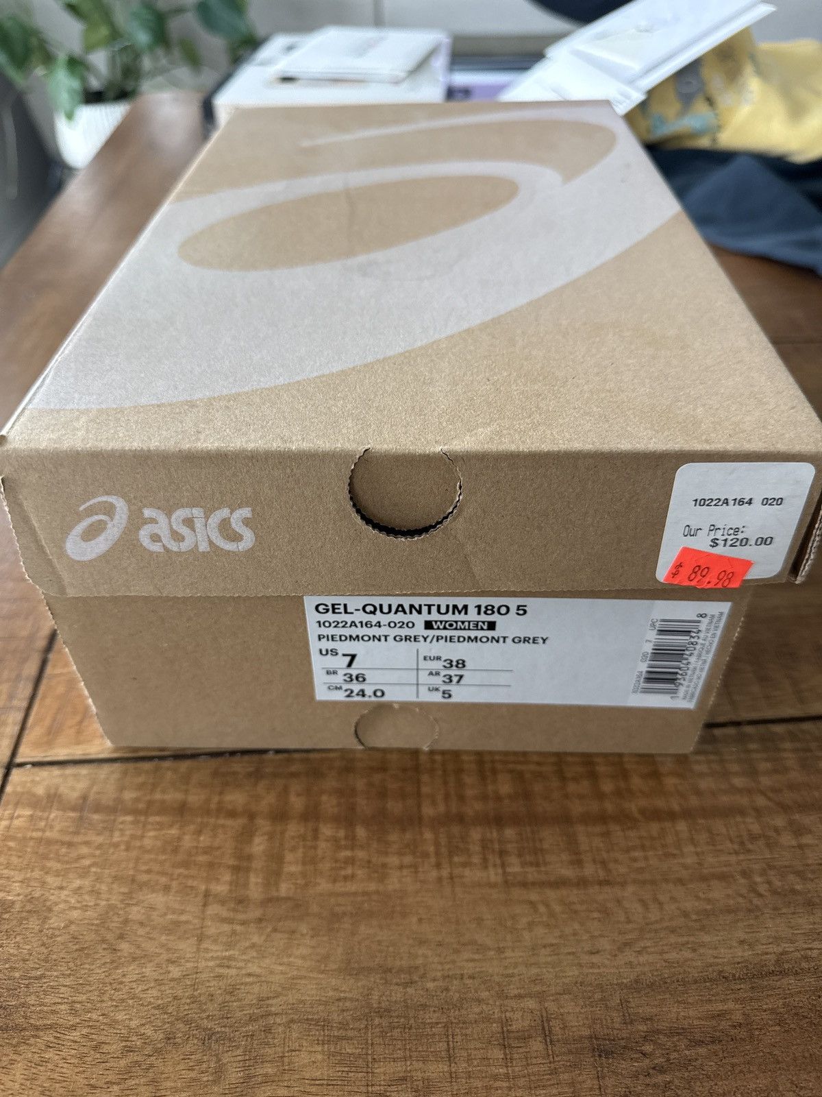 Asics Asics Gel Quantum 180 5 piedmont grey Size US 7 / EU 40 - 6 Thumbnail