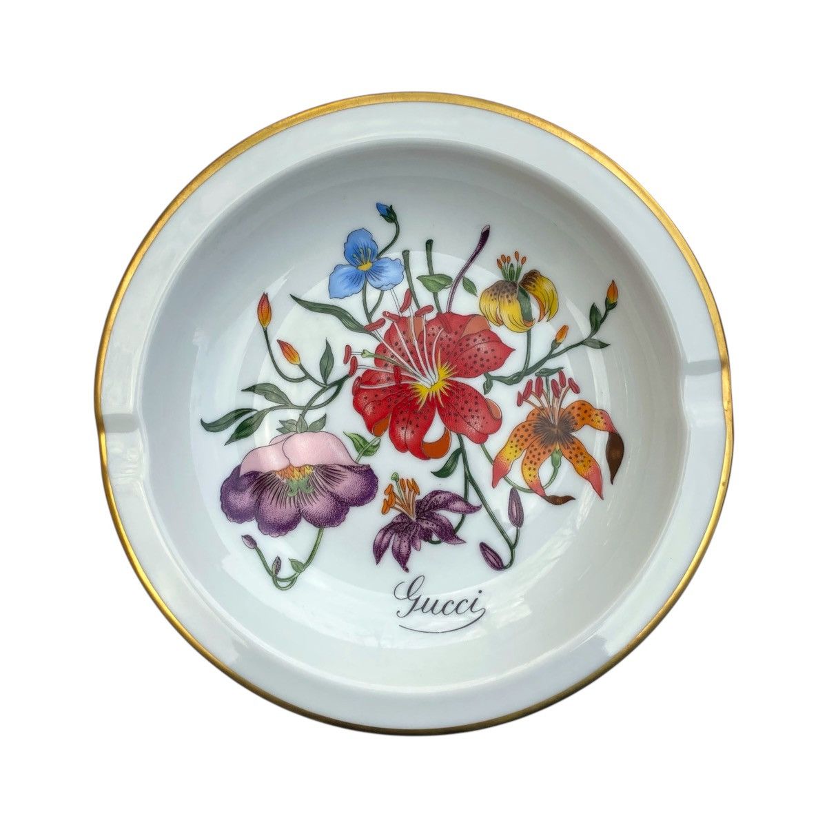 Gucci Gucci Floral Porcelain Ashtray Size ONE SIZE - 1 Thumbnail