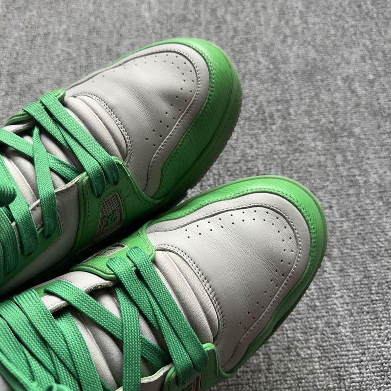 Louis Vuitton Louis Vuitton Low-Top Sneakers in Gray Green -2508 Size US 9.5 / EU 42-43 - 9 Thumbnail