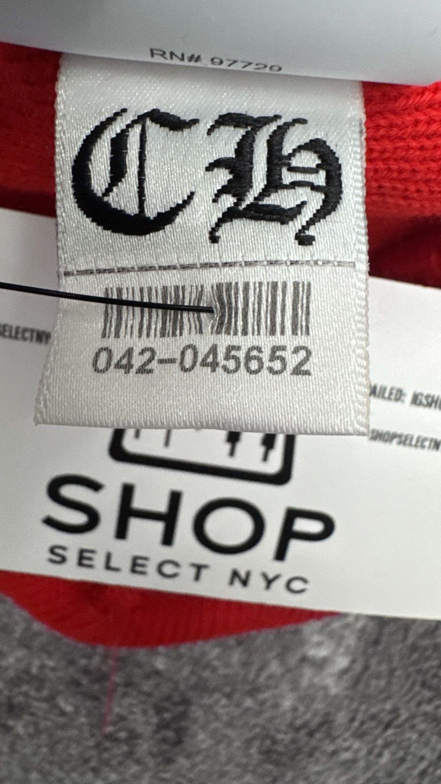 Chrome Hearts BRAND NEW CHROME HEARTS RED/WHITE VERTICAL LOGO BEANIE Size ONE SIZE - 4 Thumbnail